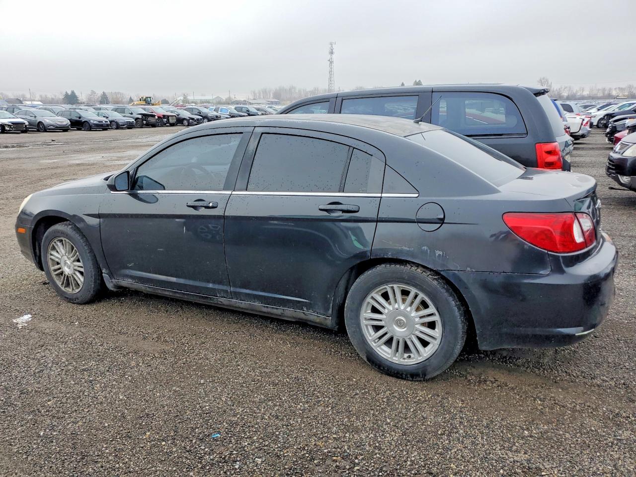 2007 Chrysler Sebring Black vin: 1C3LC46K27N632598