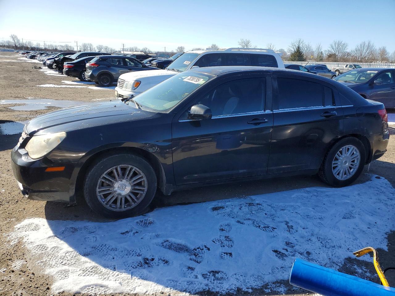2007 Chrysler Sebring Black vin: 1C3LC46K27N632598