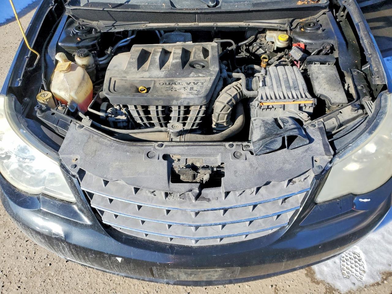 2007 Chrysler Sebring Black vin: 1C3LC46K27N632598
