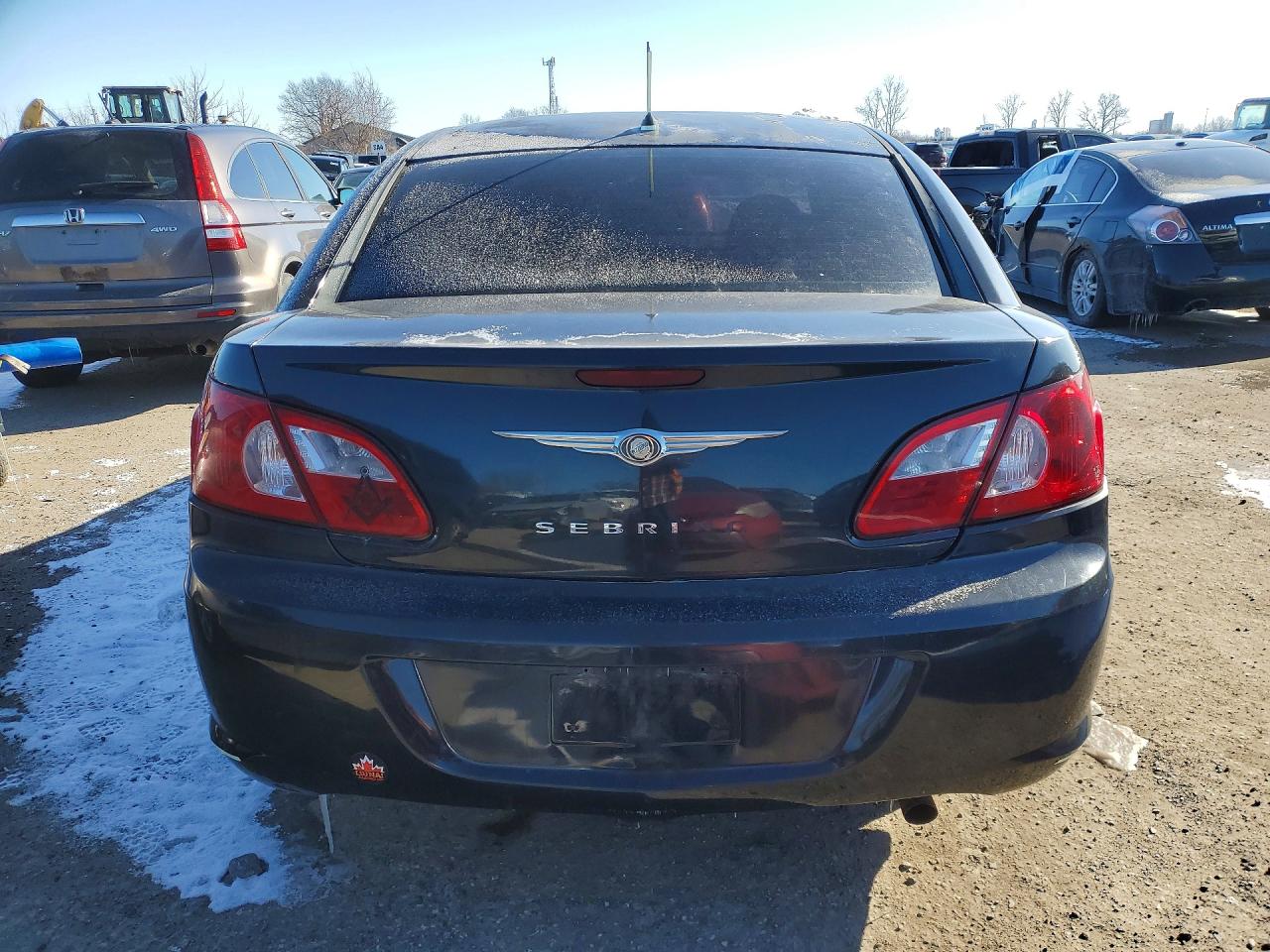 2007 Chrysler Sebring Black vin: 1C3LC46K27N632598
