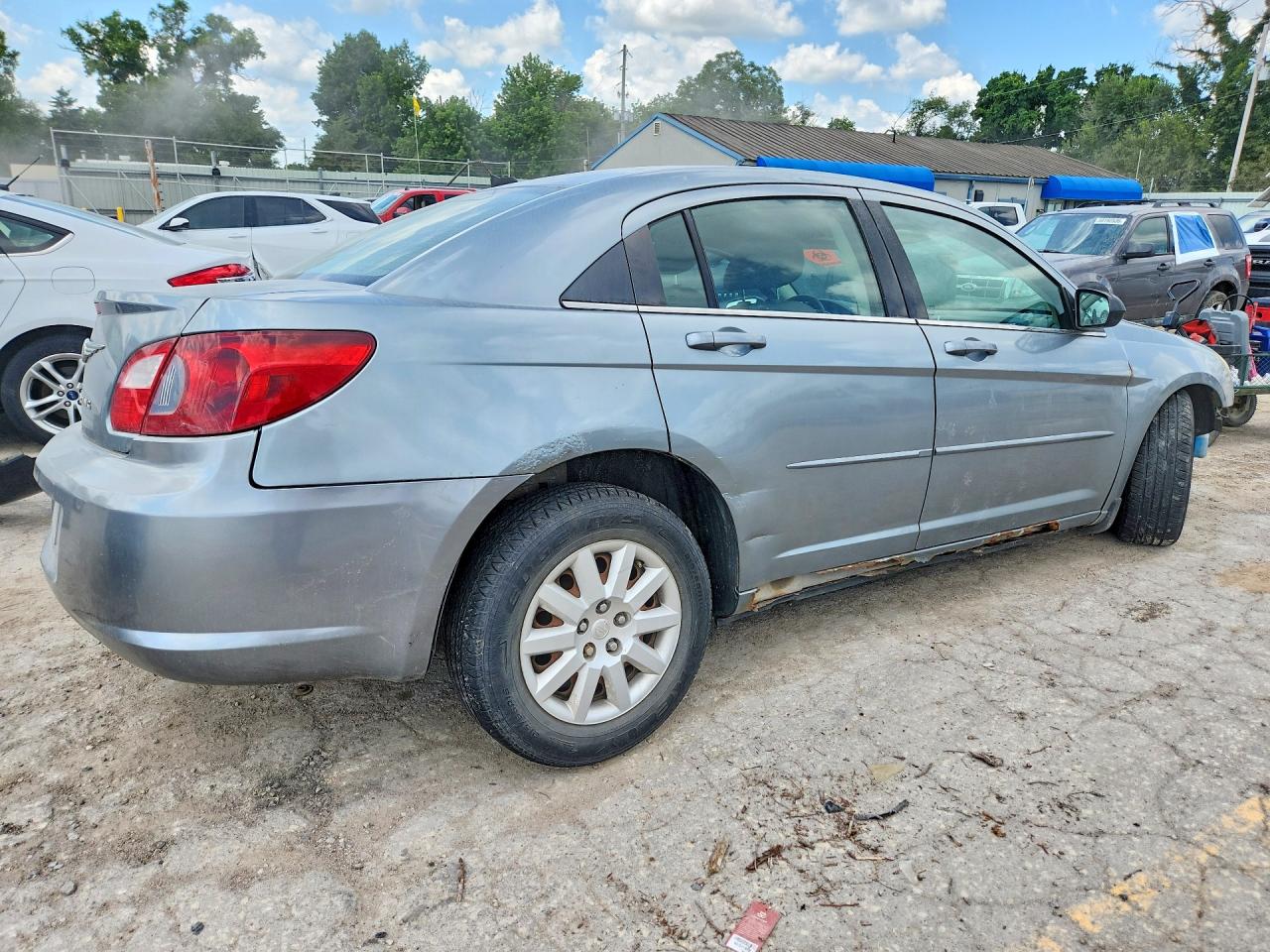 2008 Chrysler Sebring Lx Silver vin: 1C3LC46K28N242912