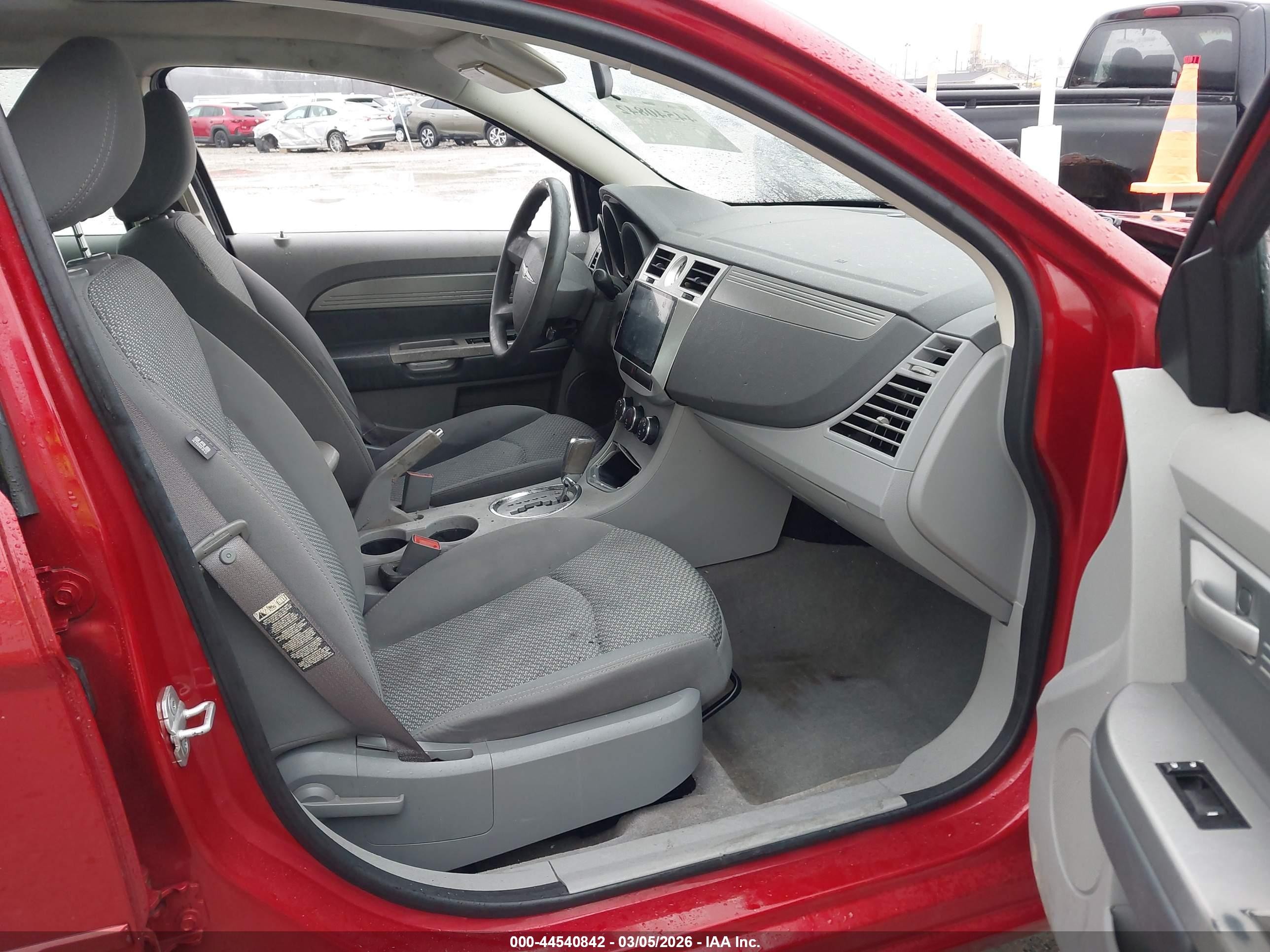 2007 Chrysler Sebring   Red vin: 1C3LC46K37N517122