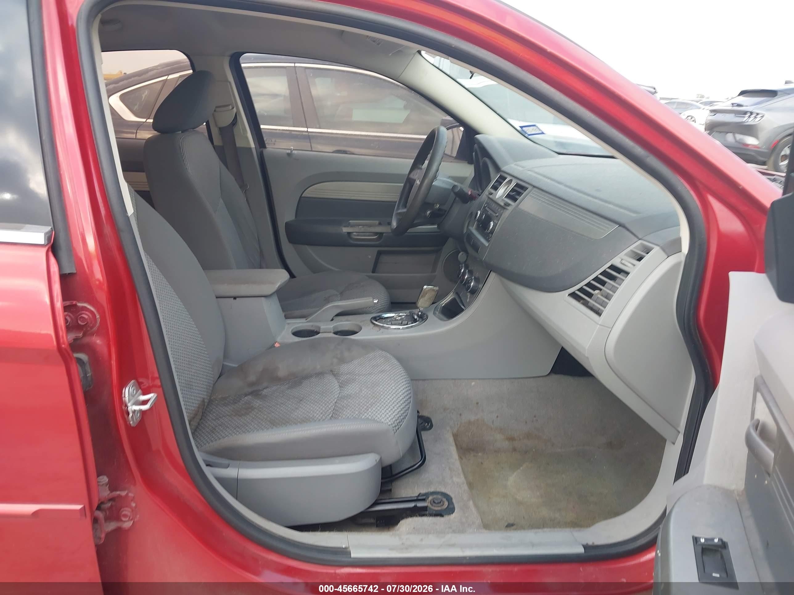 2007 Chrysler Sebring   Red vin: 1C3LC46K47N556396