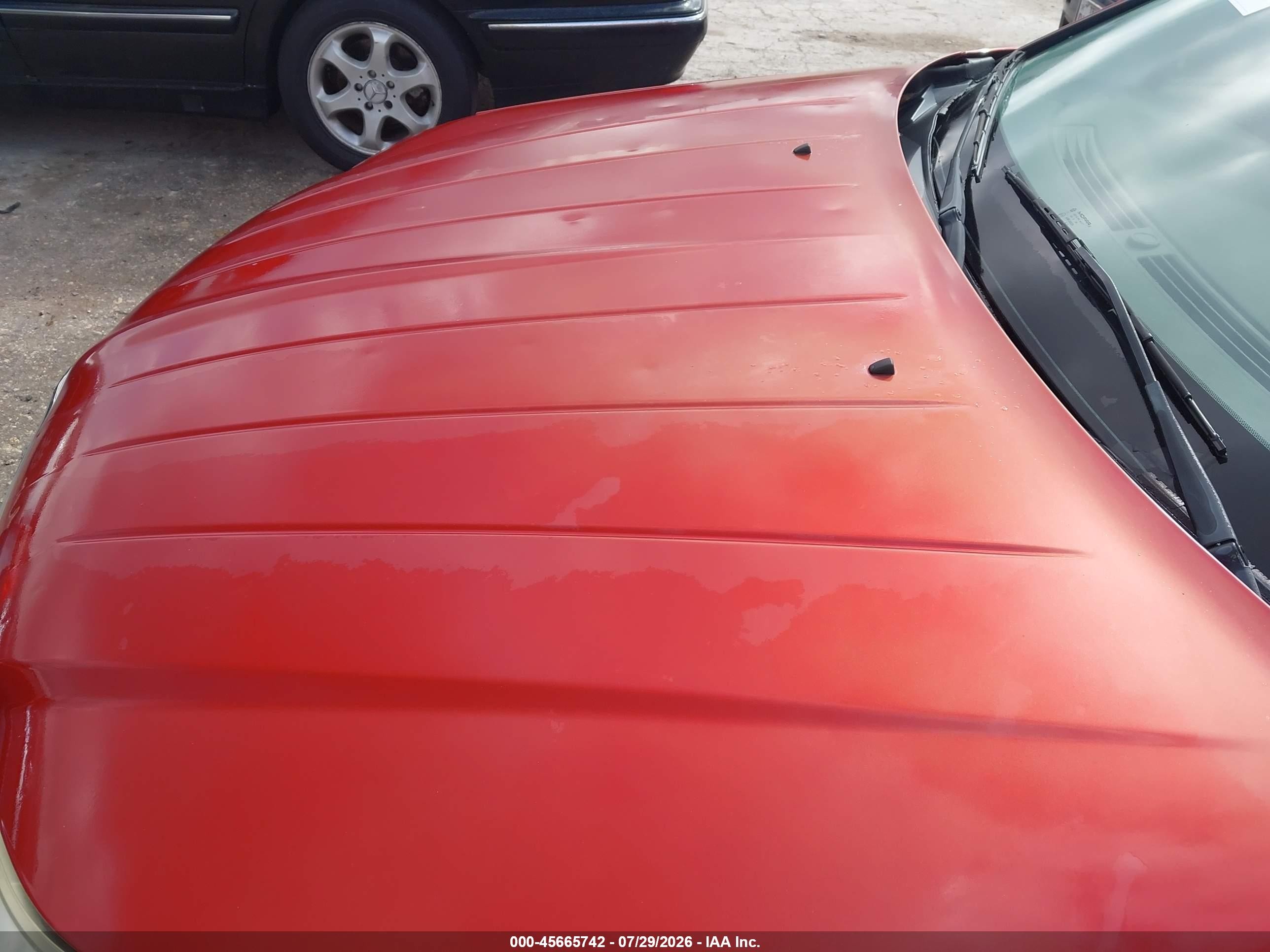 2007 Chrysler Sebring   Red vin: 1C3LC46K47N556396
