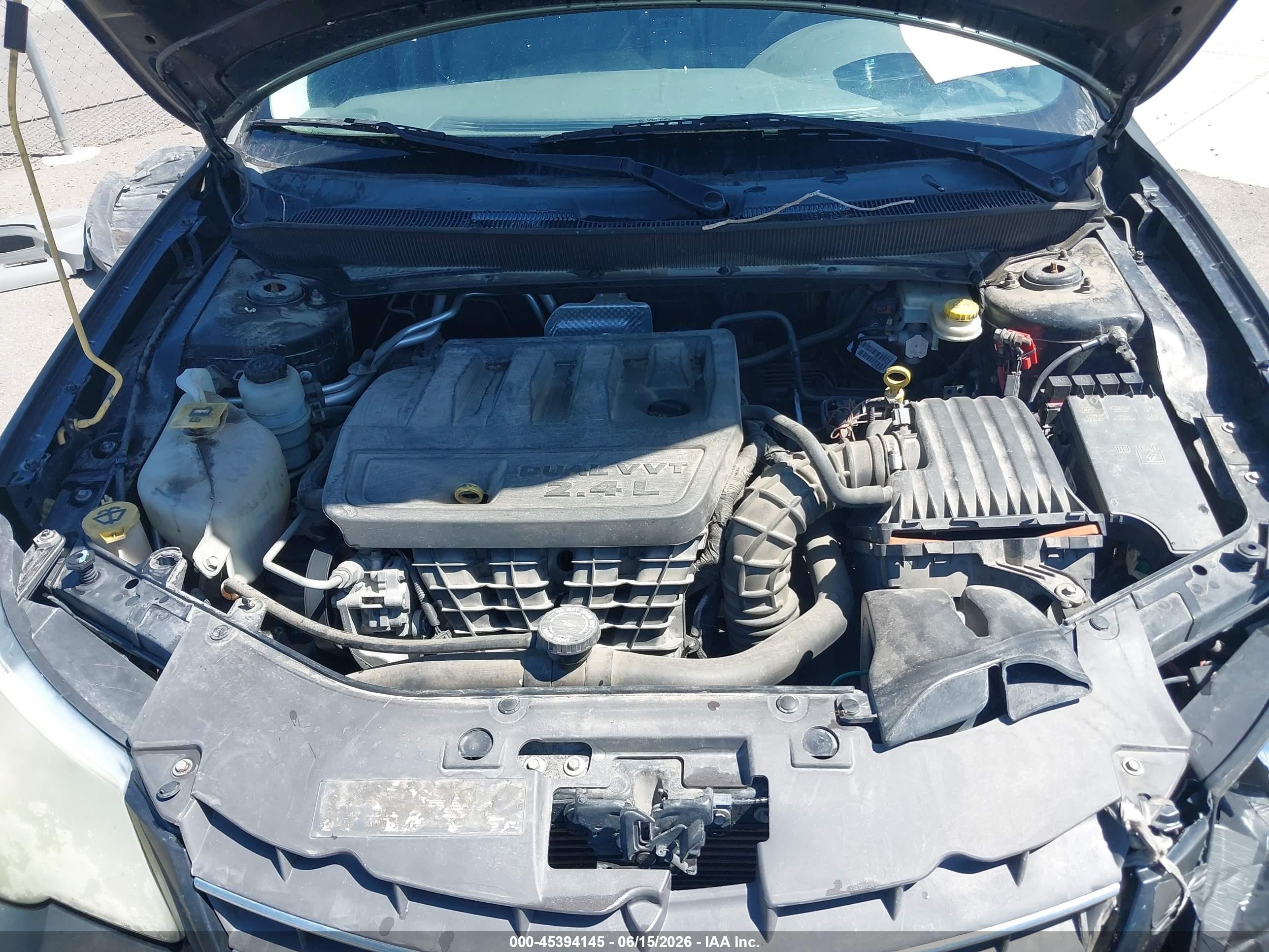 2007 Chrysler Sebring   Black vin: 1C3LC46K47N676666