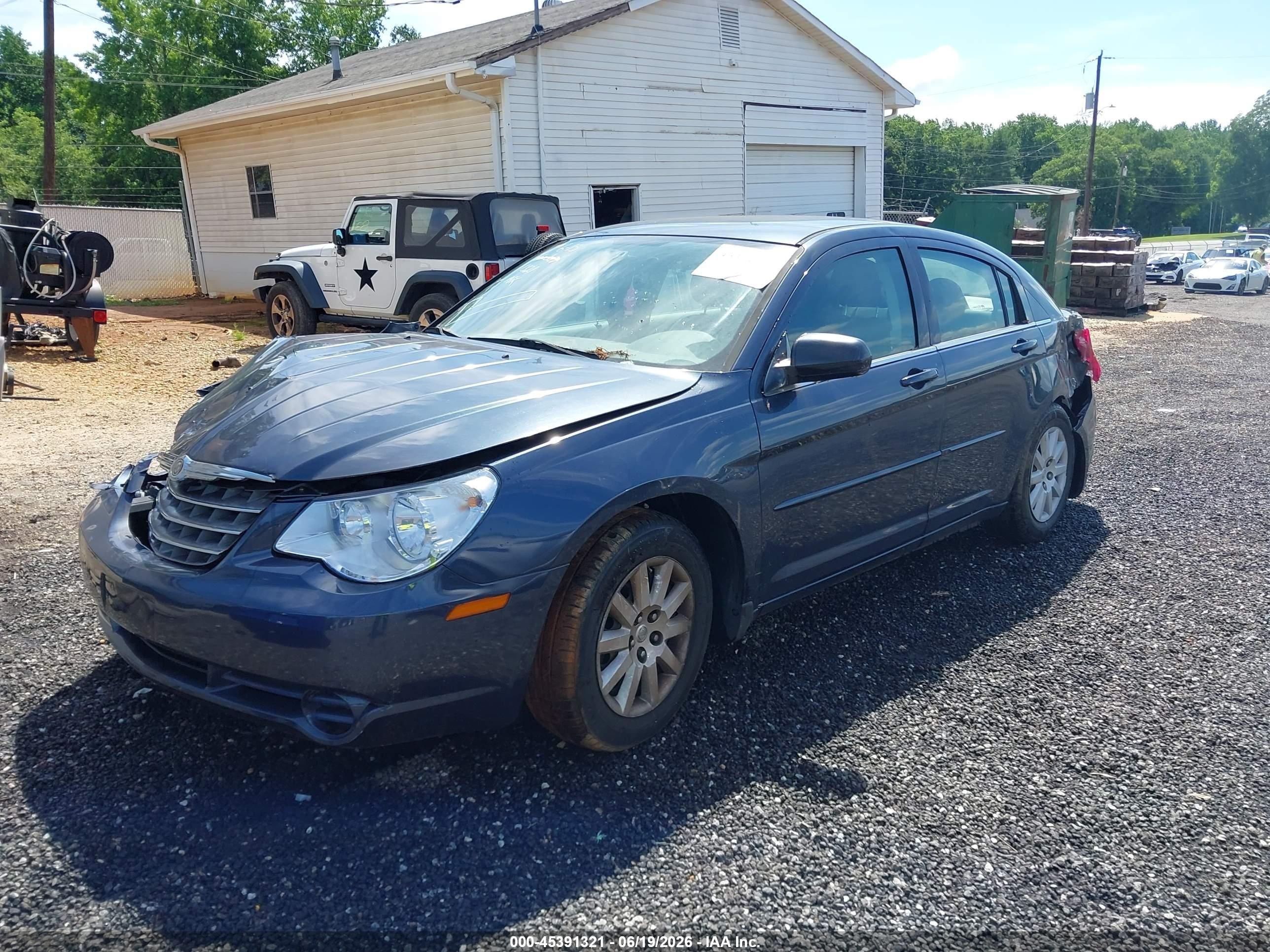 2008 Chrysler Sebring Lx Navy vin: 1C3LC46K48N155920