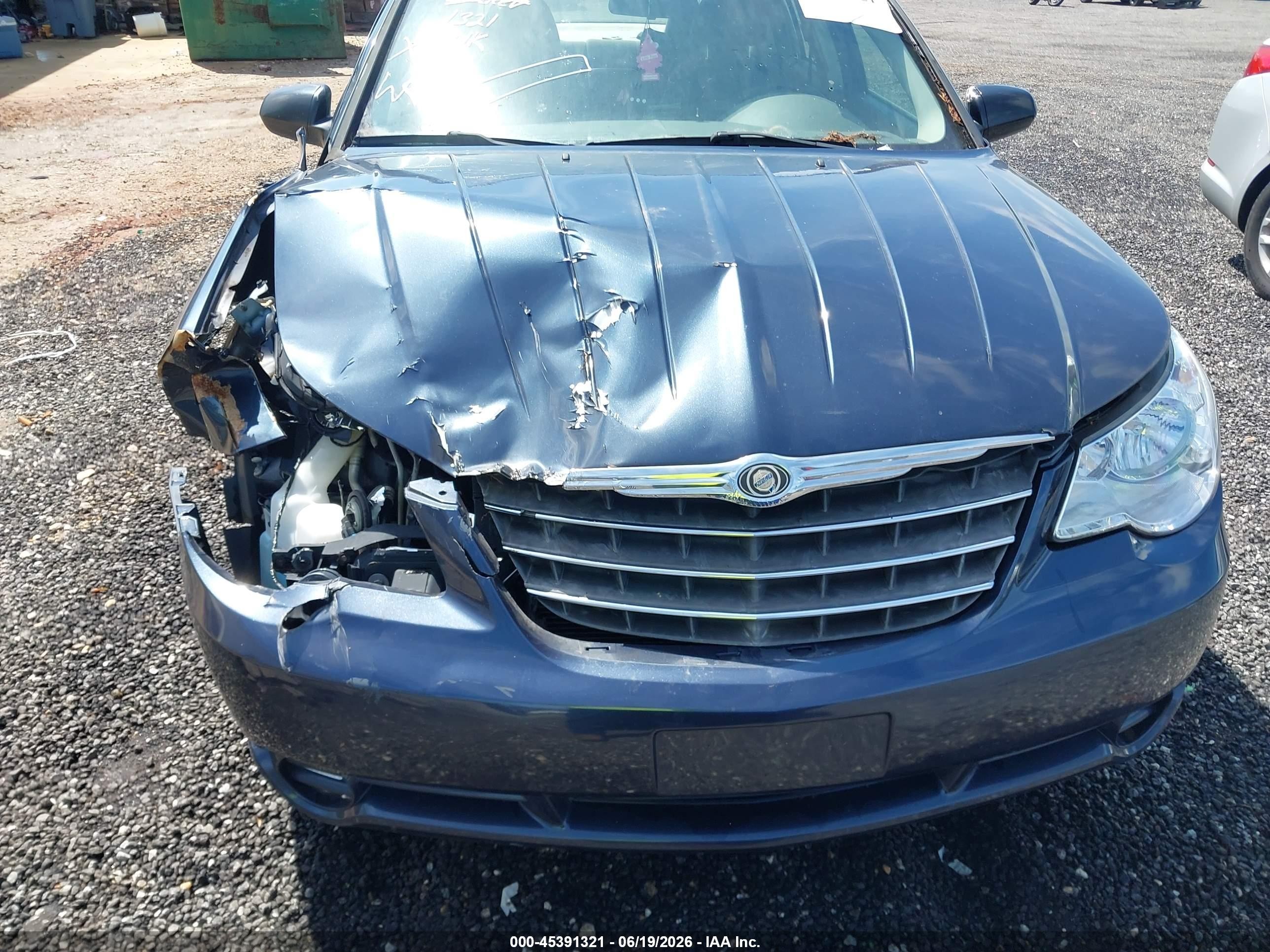 2008 Chrysler Sebring Lx Navy vin: 1C3LC46K48N155920
