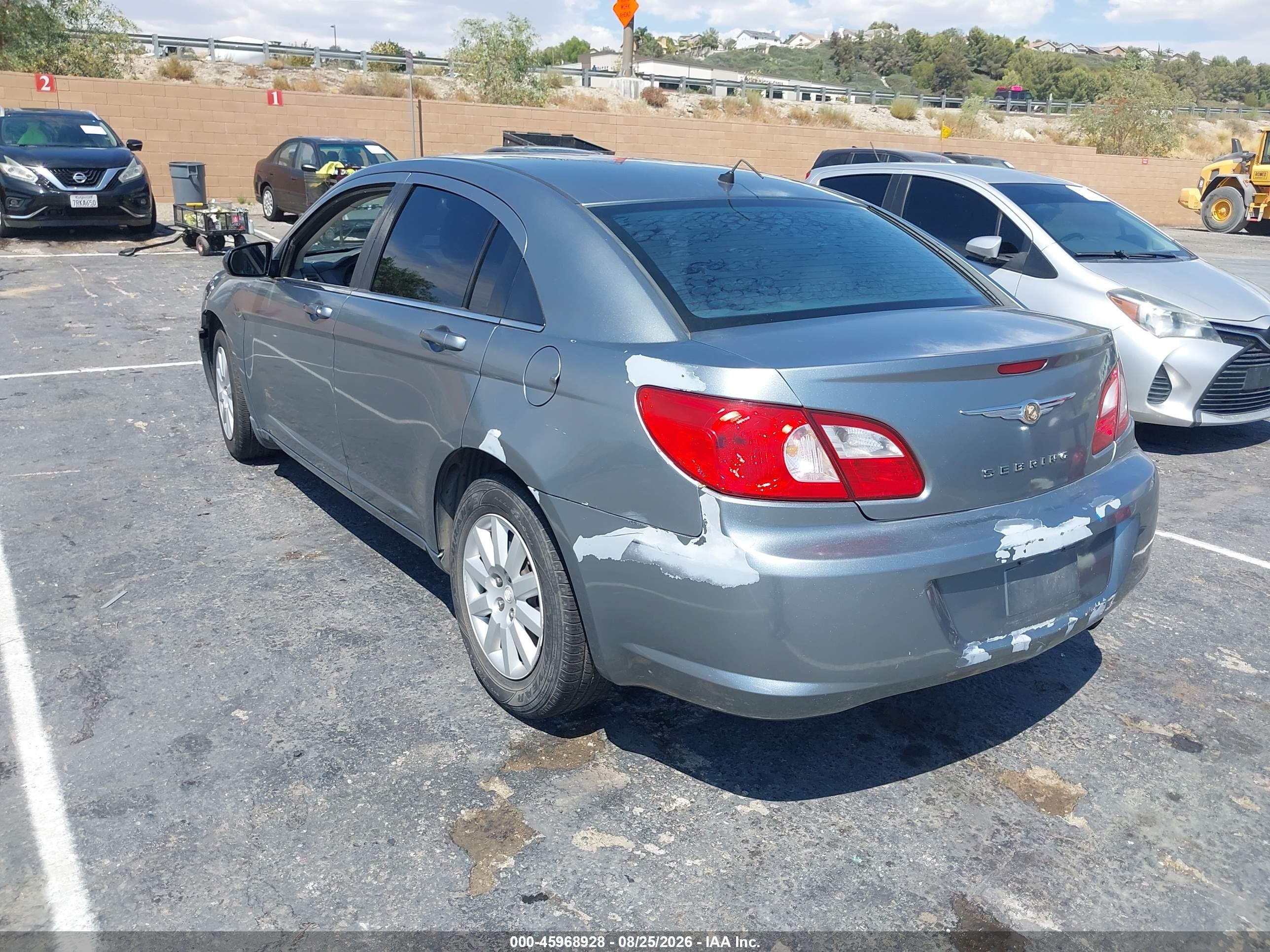 2007 Chrysler Sebring   Gray vin: 1C3LC46K57N604746