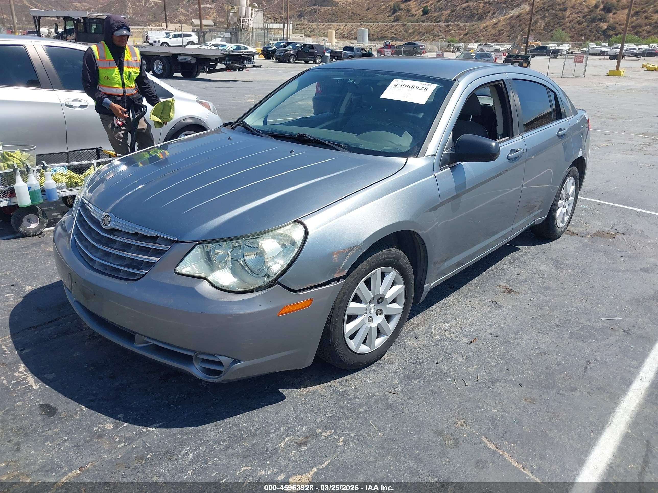2007 Chrysler Sebring   Gray vin: 1C3LC46K57N604746