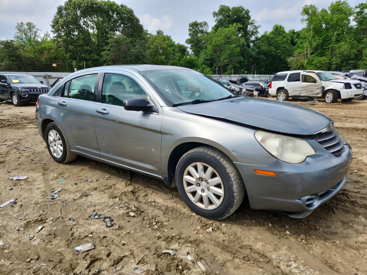 2007 Chrysler Sebring Gray vin: 1C3LC46K57N633647
