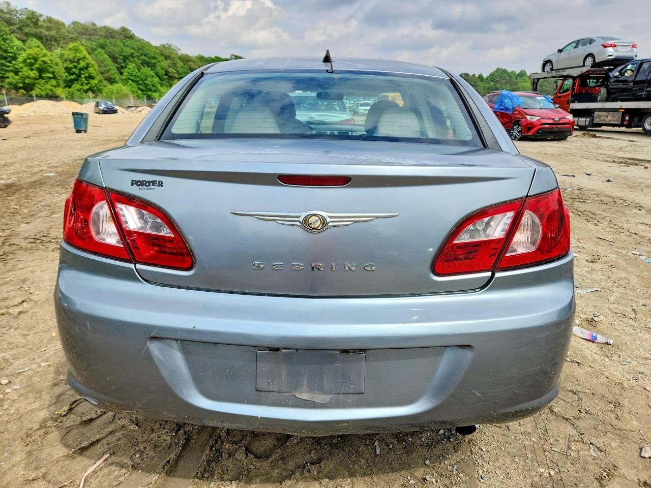 2007 Chrysler Sebring Gray vin: 1C3LC46K57N633647