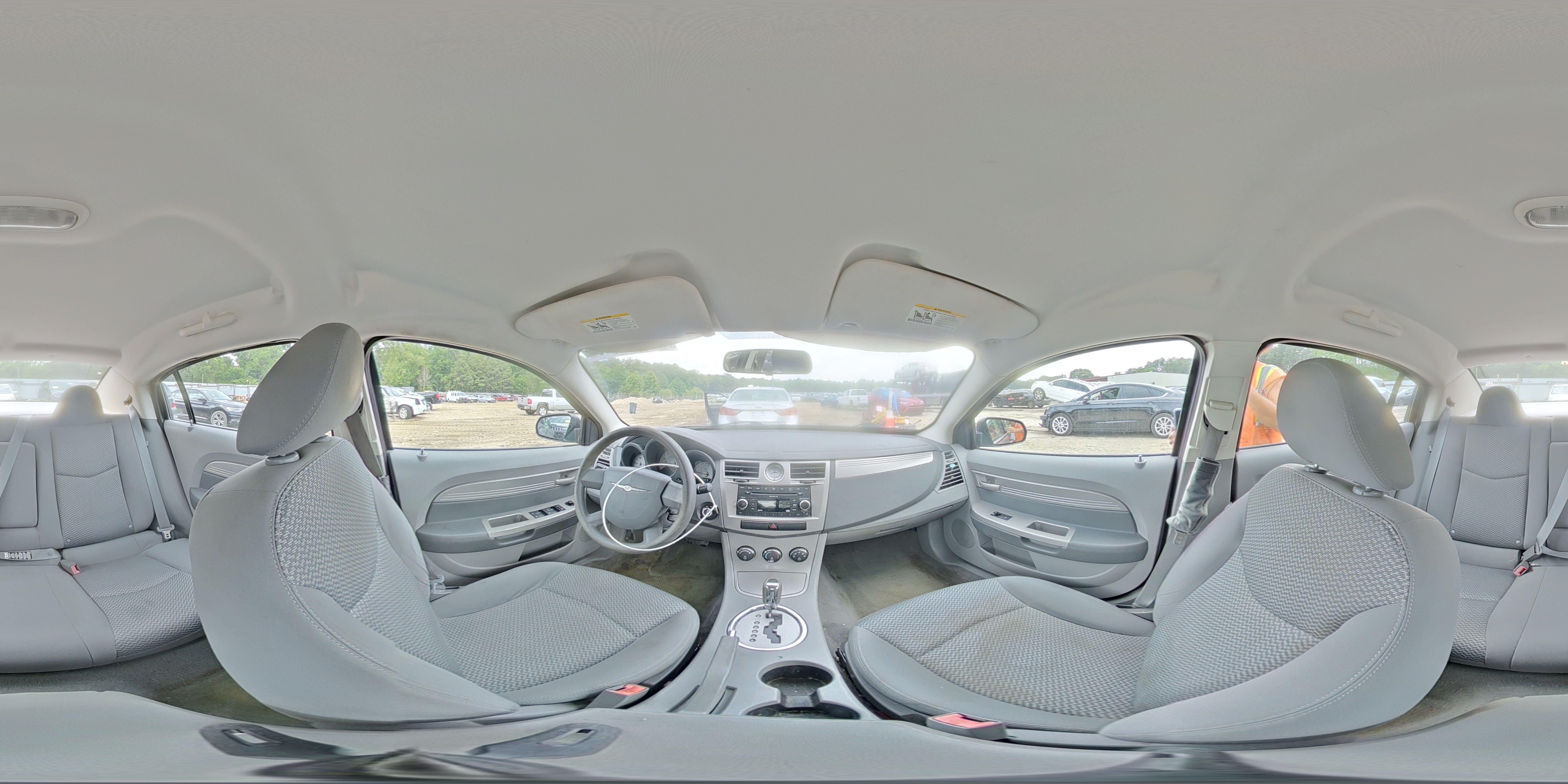 2007 Chrysler Sebring Gray vin: 1C3LC46K57N633647