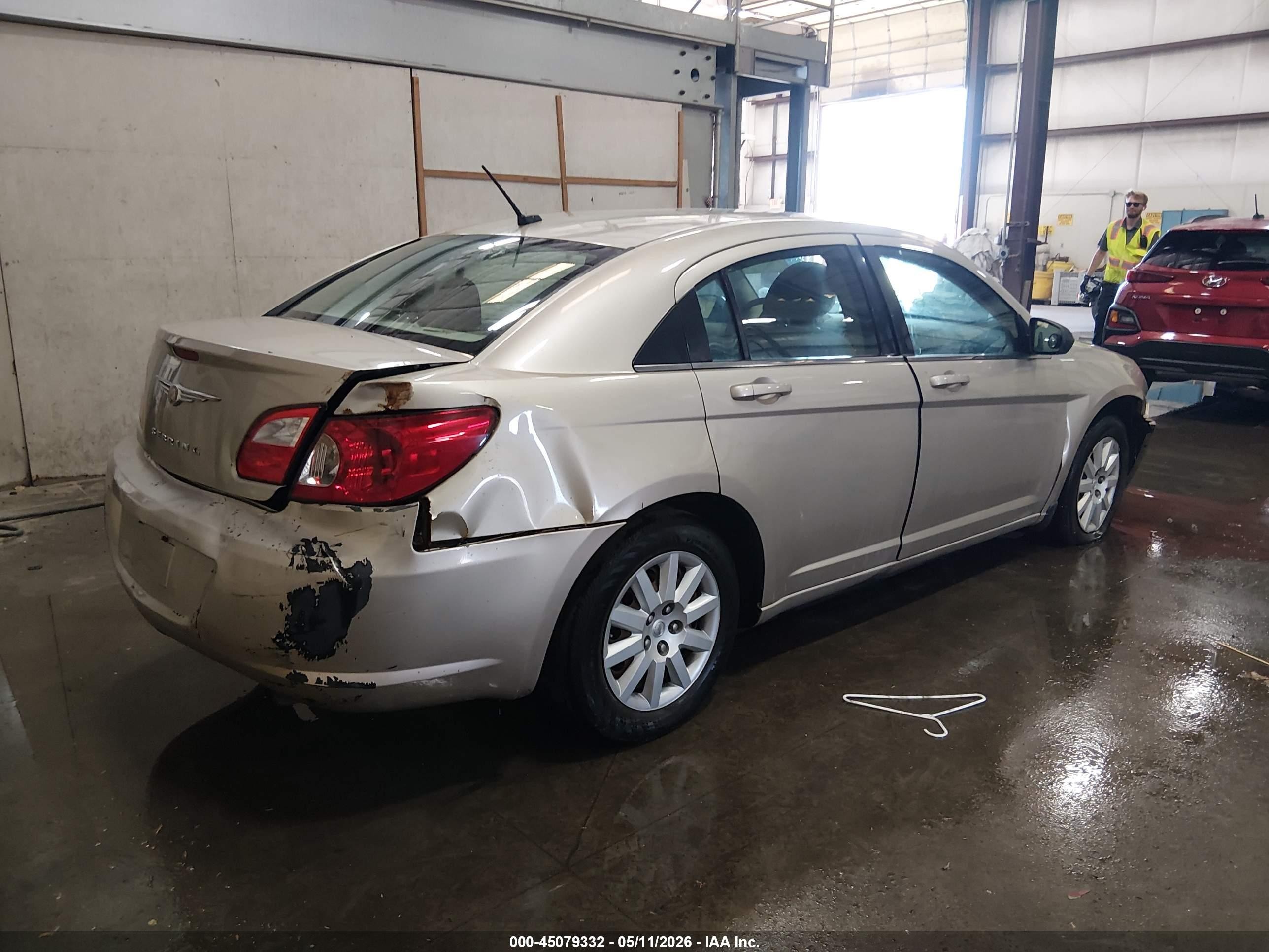 2008 Chrysler Sebring Lx Gold vin: 1C3LC46K78N103875