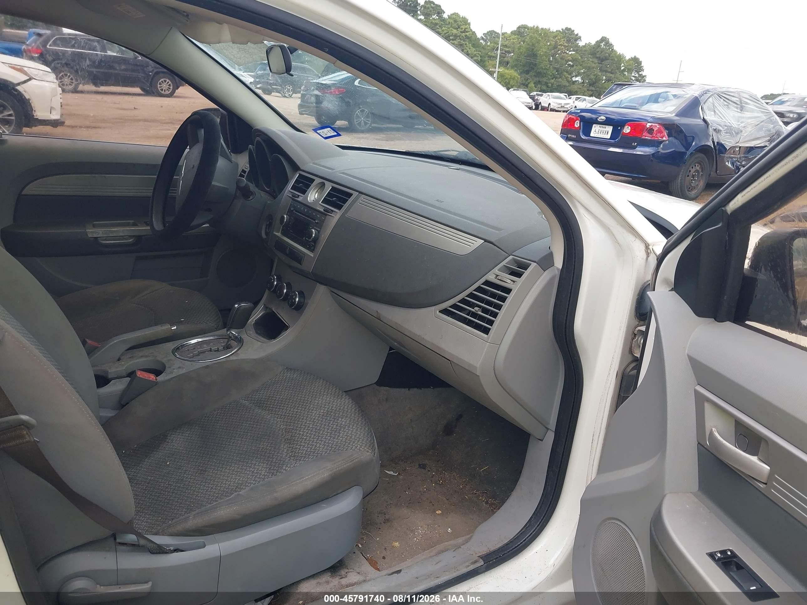 2008 Chrysler Sebring Lx White vin: 1C3LC46K78N188765
