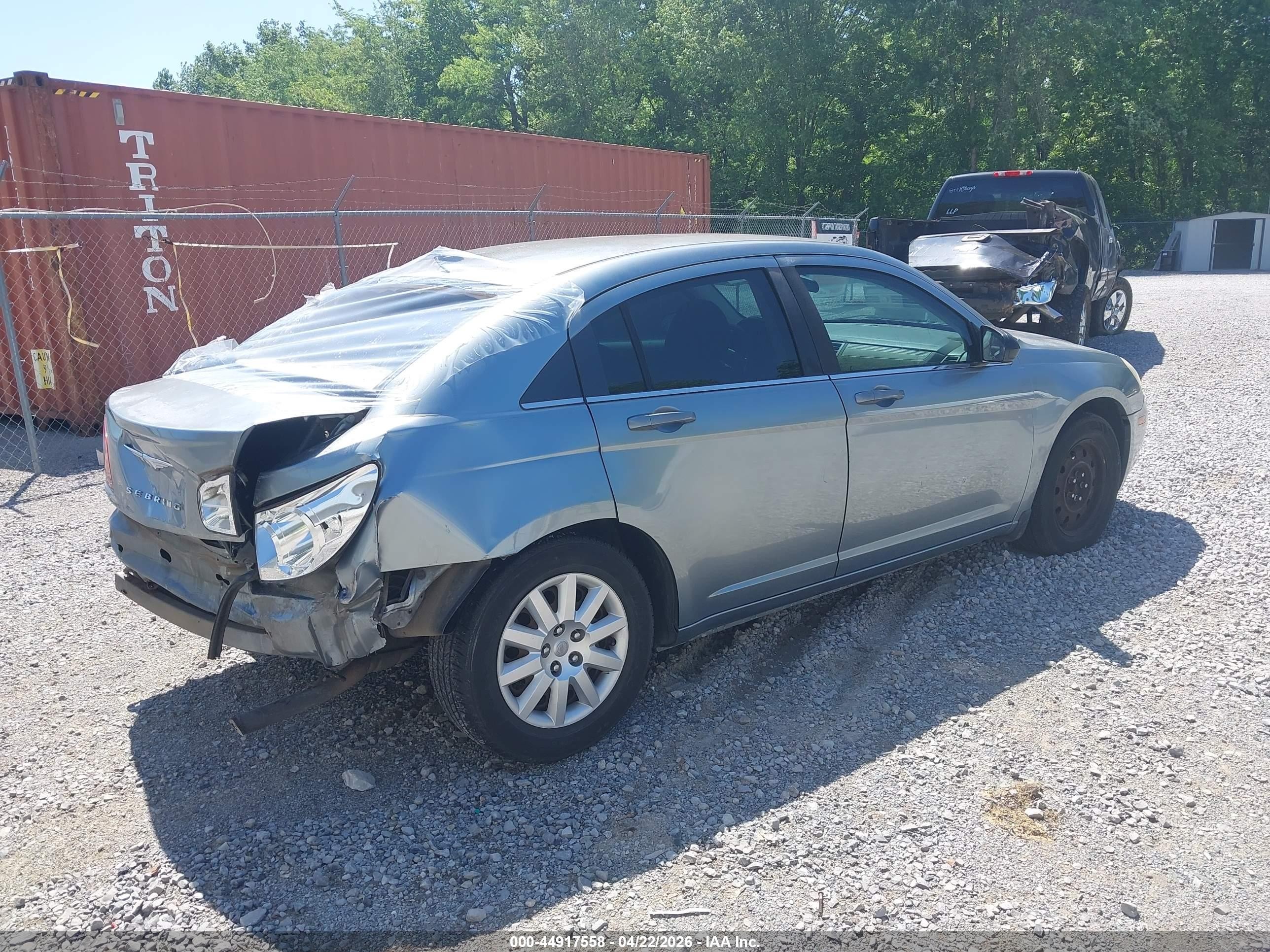 2008 Chrysler Sebring Lx Серебряный vin: 1C3LC46K78N284640