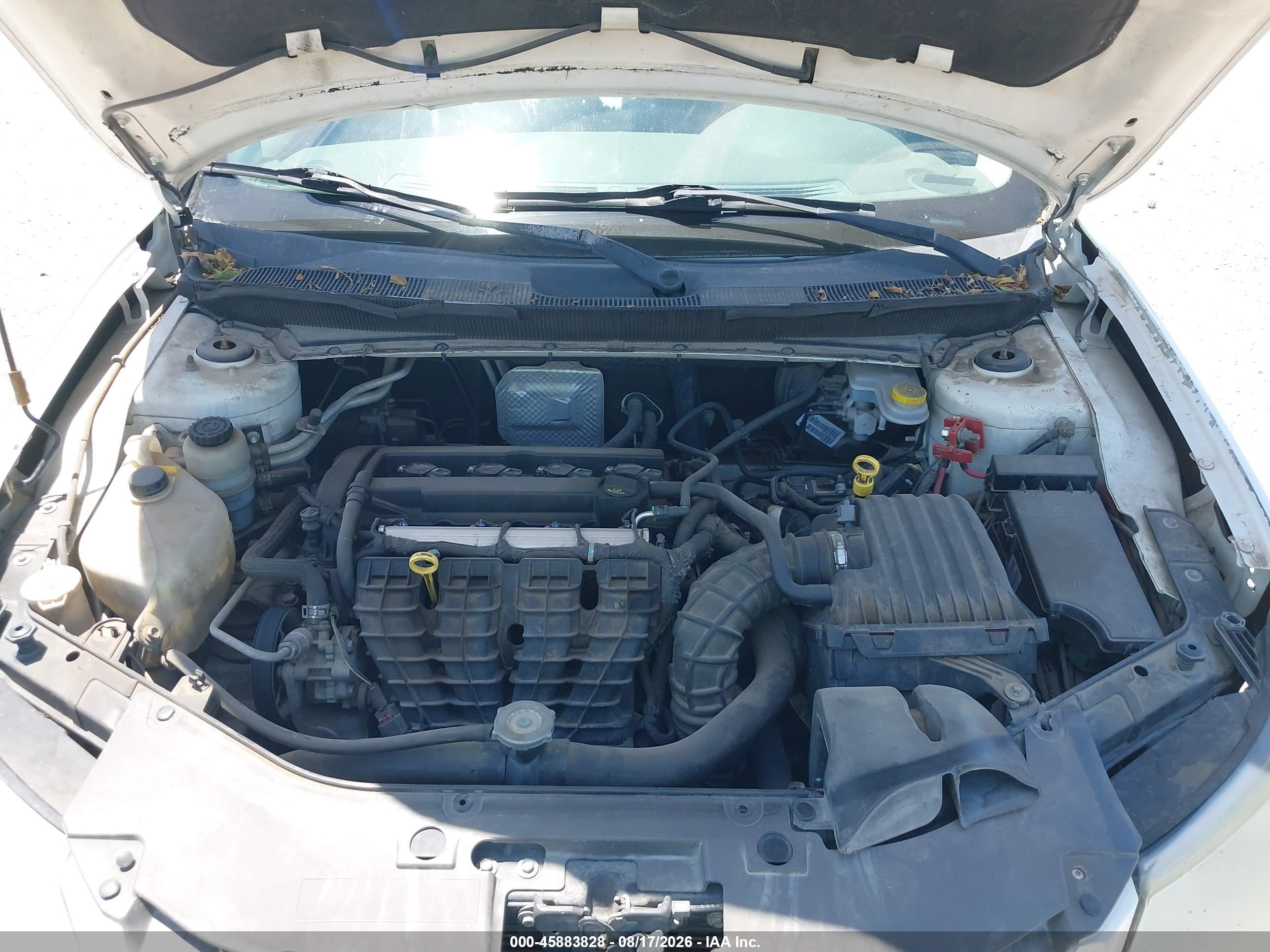 2007 Chrysler Sebring White vin: 1C3LC46K97N558063