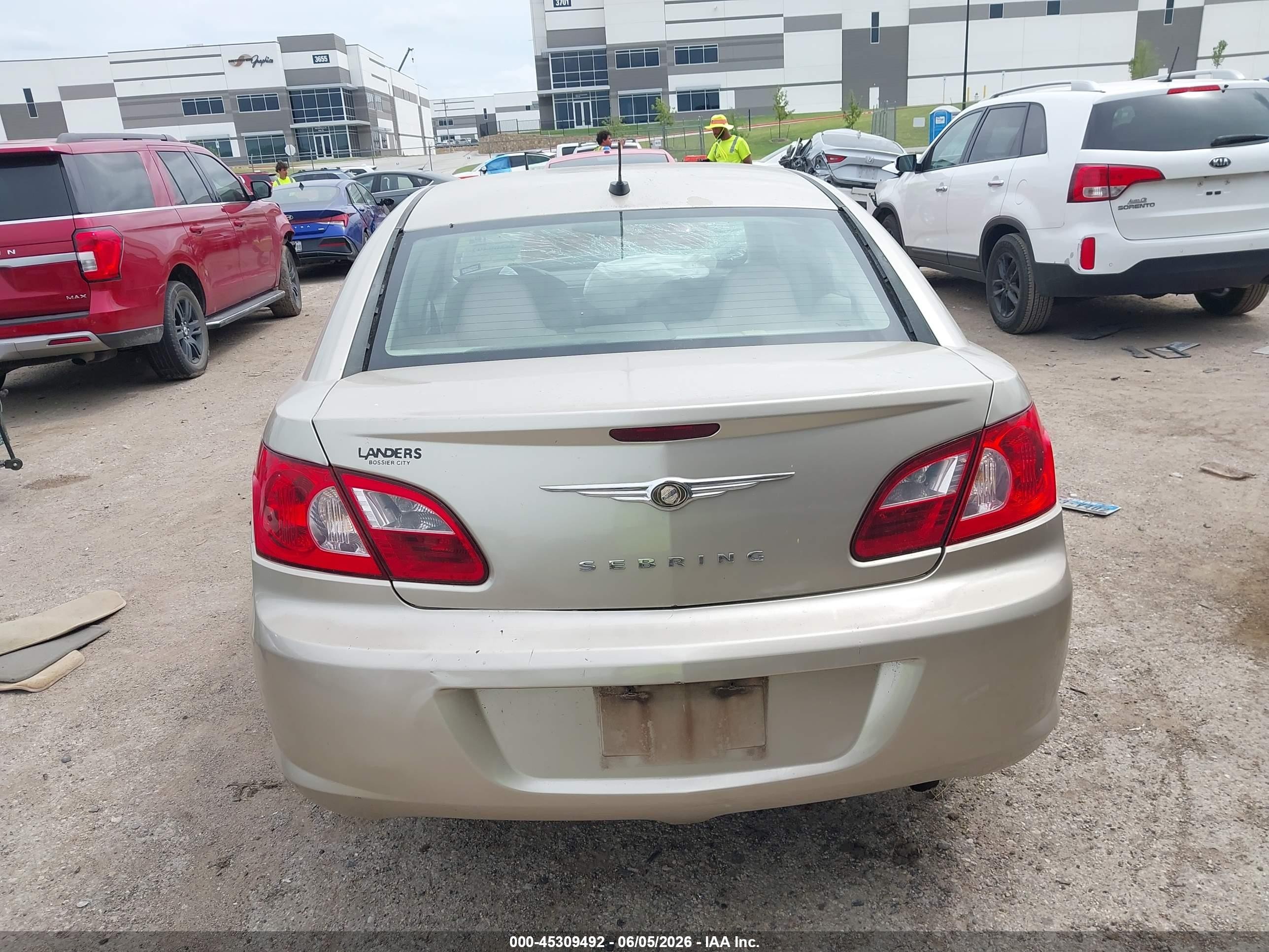 2007 Chrysler Sebring   Gold vin: 1C3LC46K97N678560