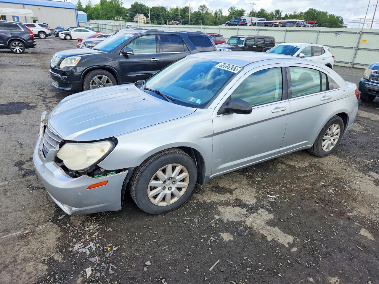 2007 Chrysler Sebring Silver vin: 1C3LC46R37N609344