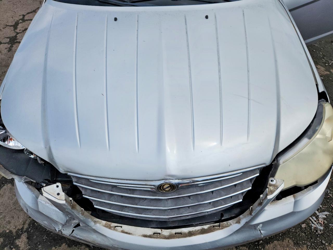 2007 Chrysler Sebring Silver vin: 1C3LC46R37N609344