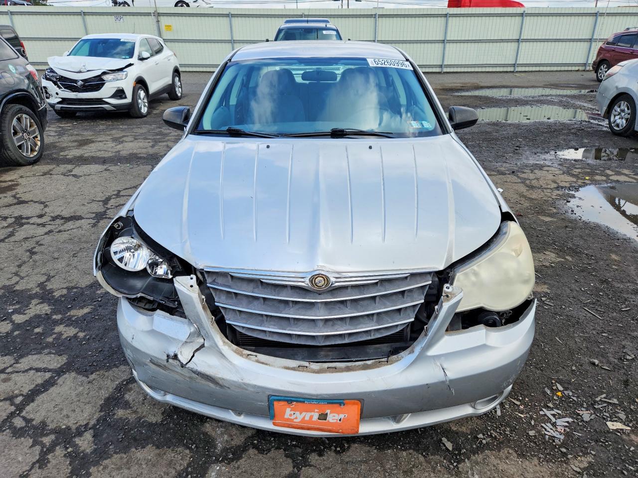 2007 Chrysler Sebring Silver vin: 1C3LC46R37N609344