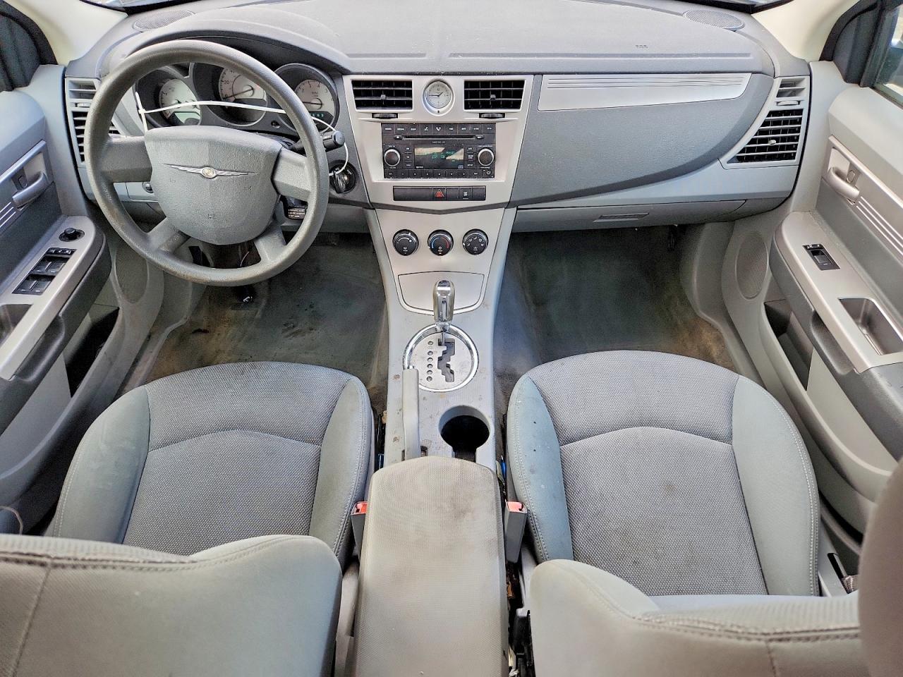 2007 Chrysler Sebring Silver vin: 1C3LC46R37N609344