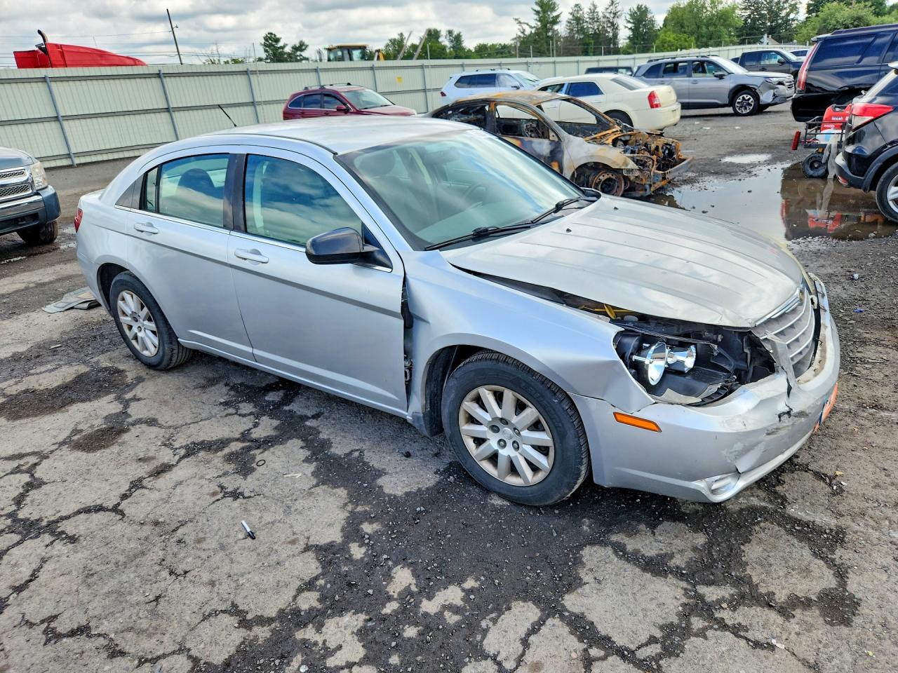 2007 Chrysler Sebring Silver vin: 1C3LC46R37N609344
