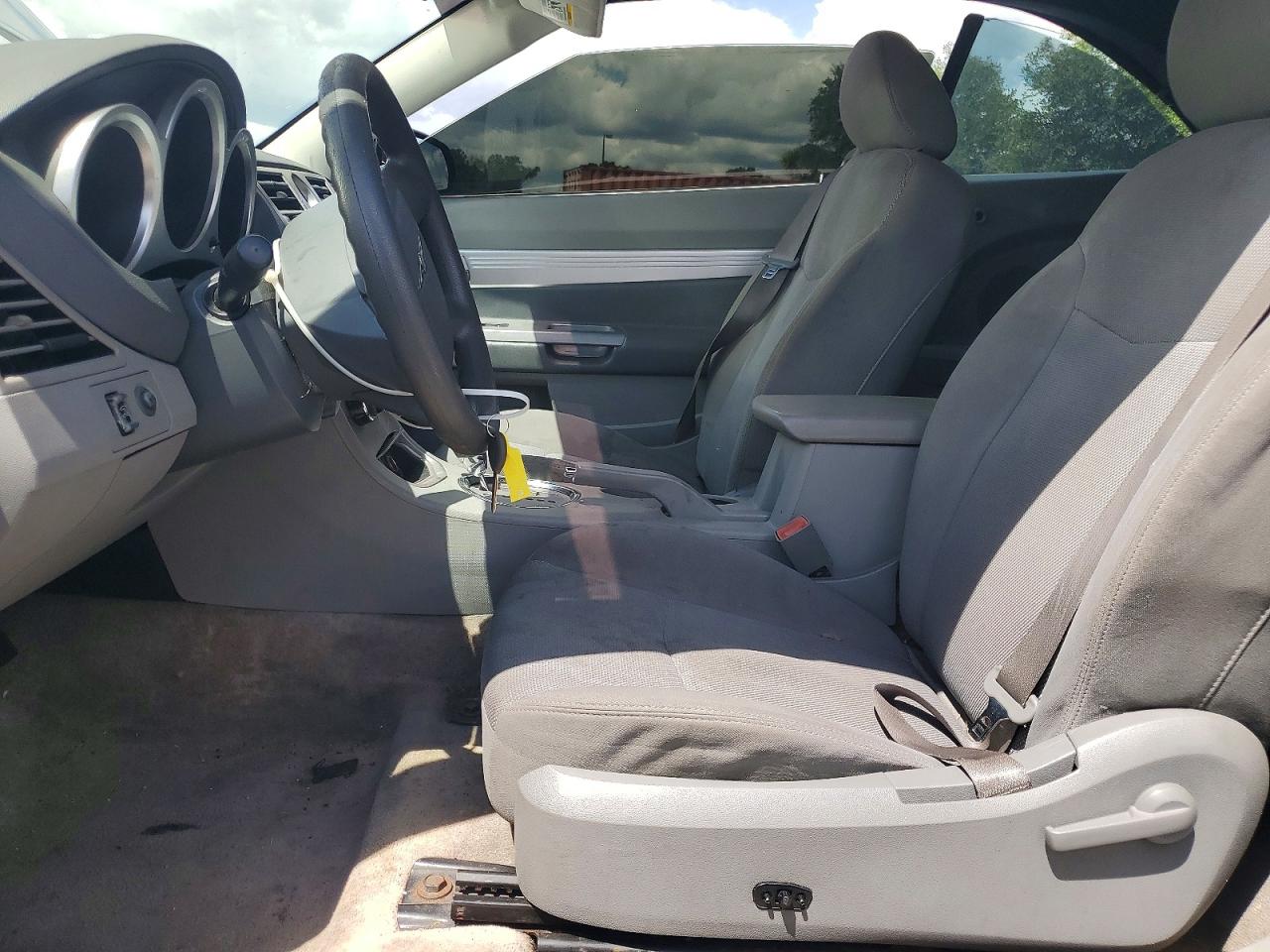 2008 Chrysler Sebring Touring Silver vin: 1C3LC55R18N171349