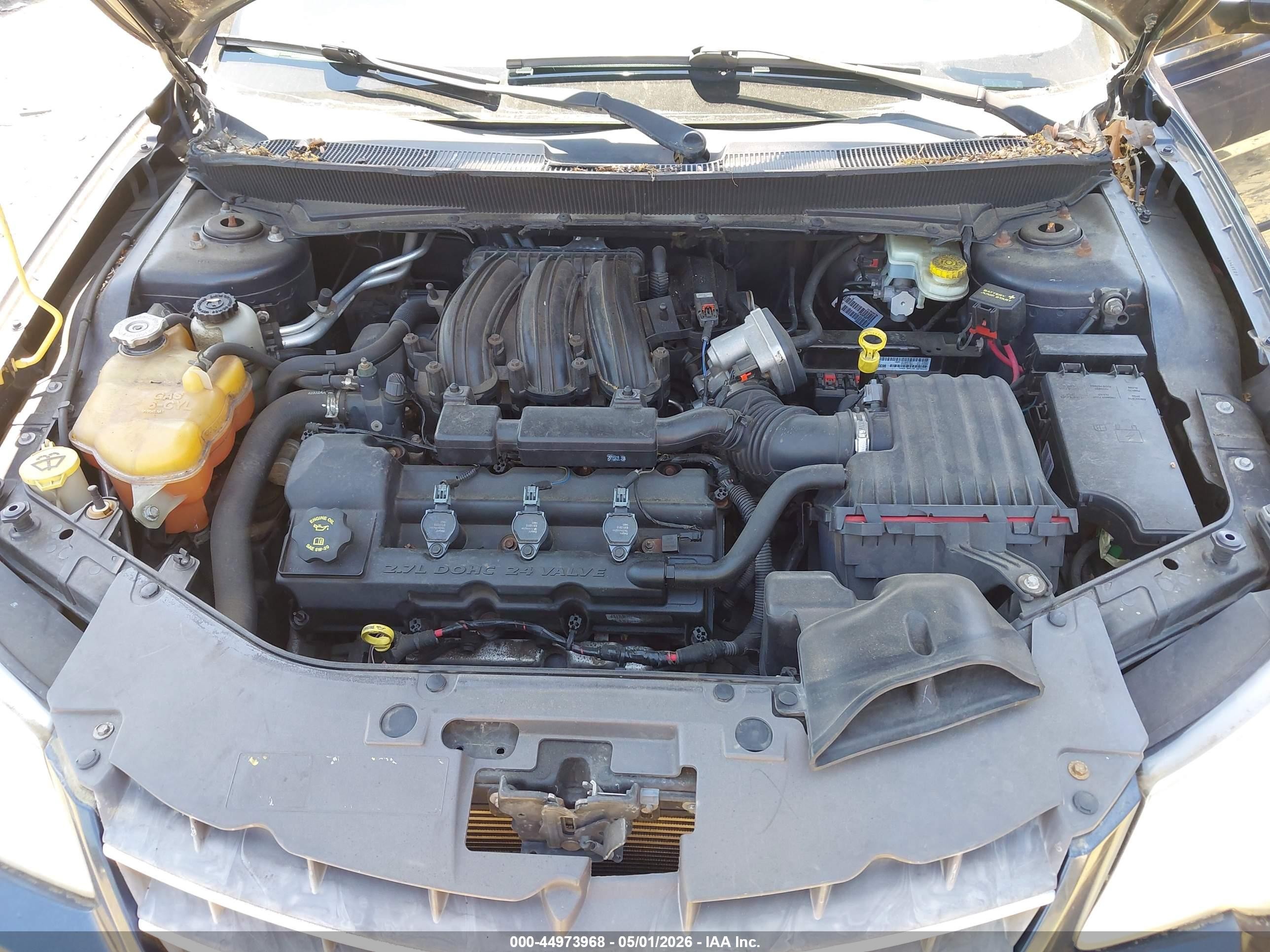 2008 Chrysler Sebring Touring Blue vin: 1C3LC55R18N180584