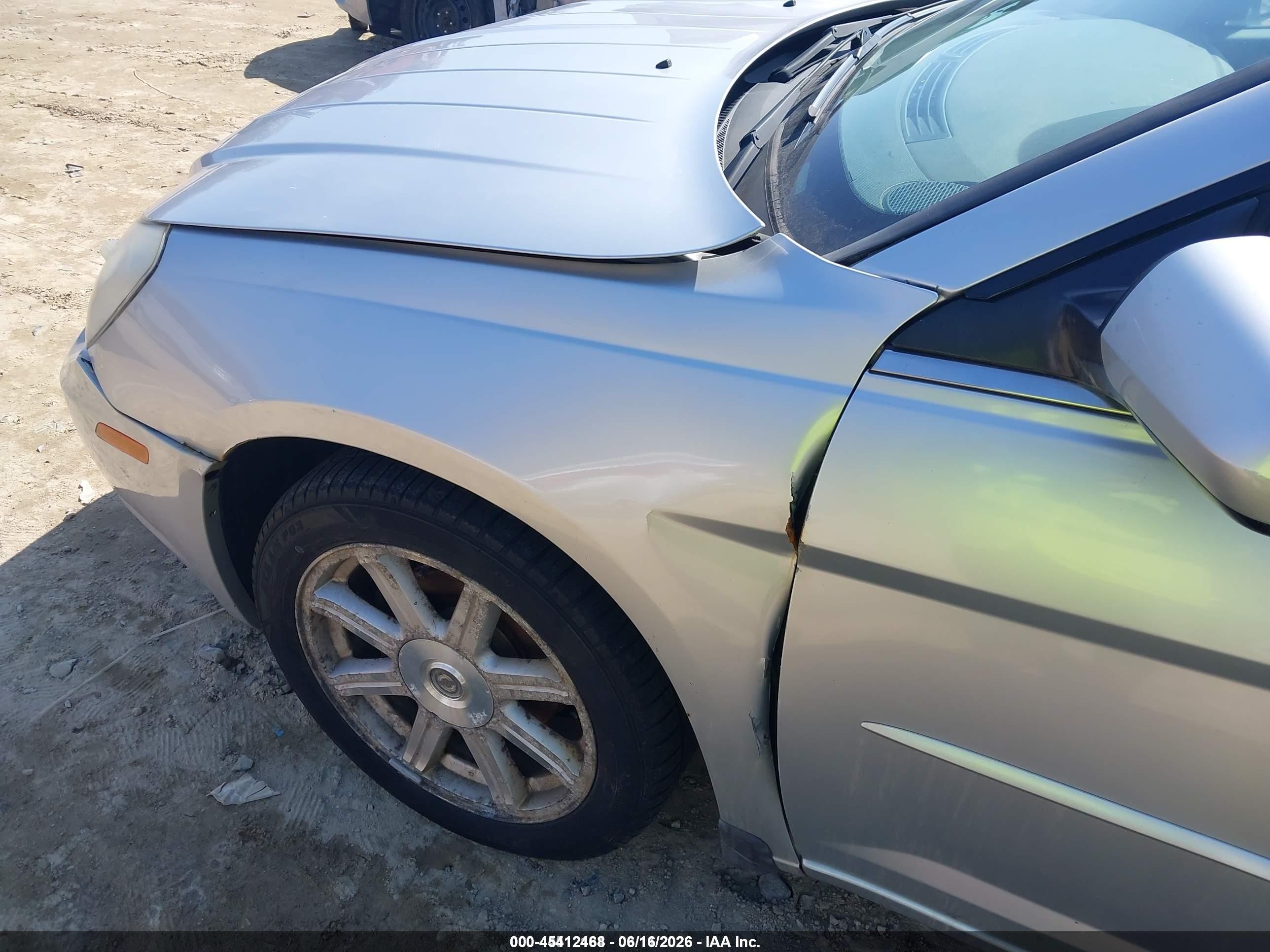 2008 Chrysler Sebring Touring Gray vin: 1C3LC55R28N223393