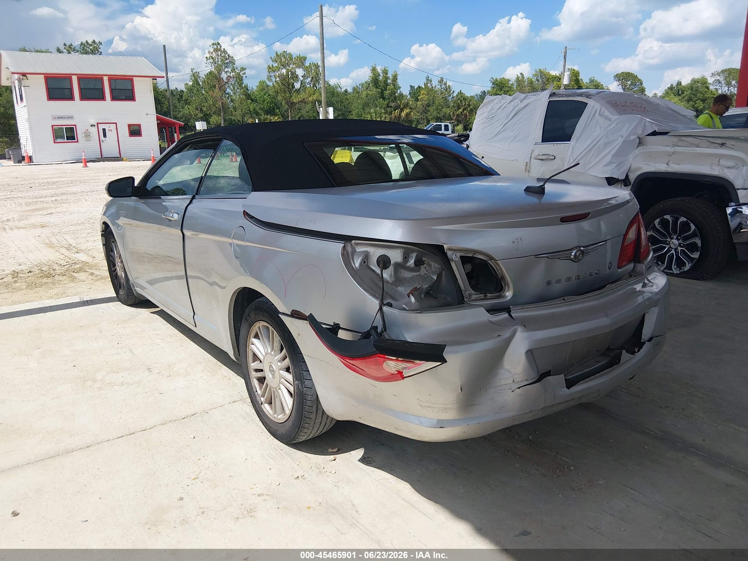 2008 Chrysler Sebring Touring Gray vin: 1C3LC55R28N248276