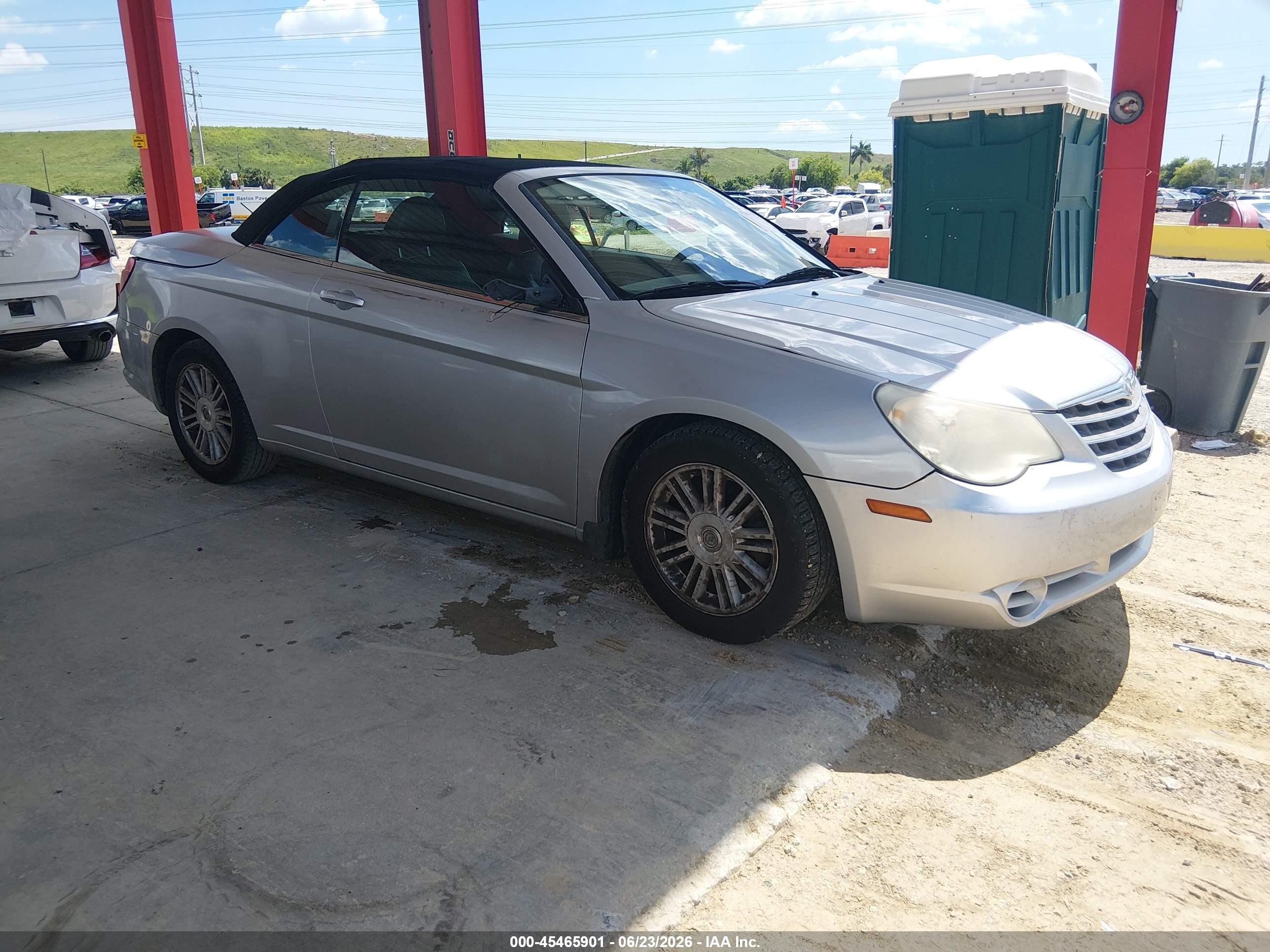 2008 Chrysler Sebring Touring Gray vin: 1C3LC55R28N248276