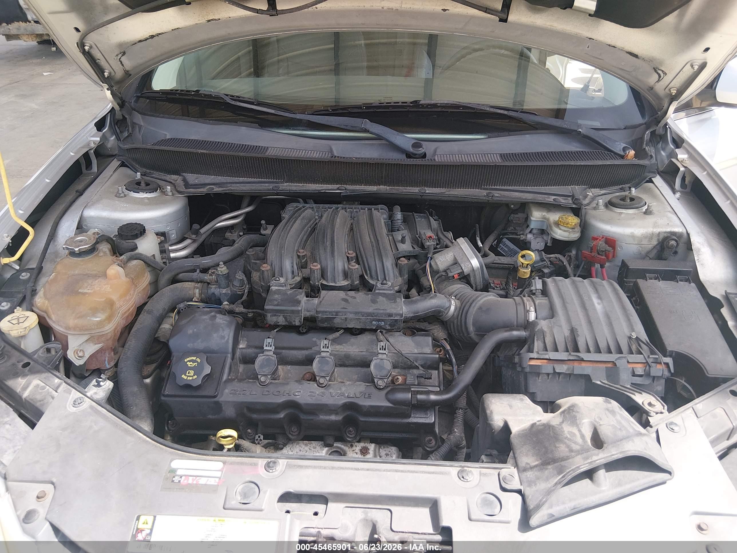 2008 Chrysler Sebring Touring Gray vin: 1C3LC55R28N248276