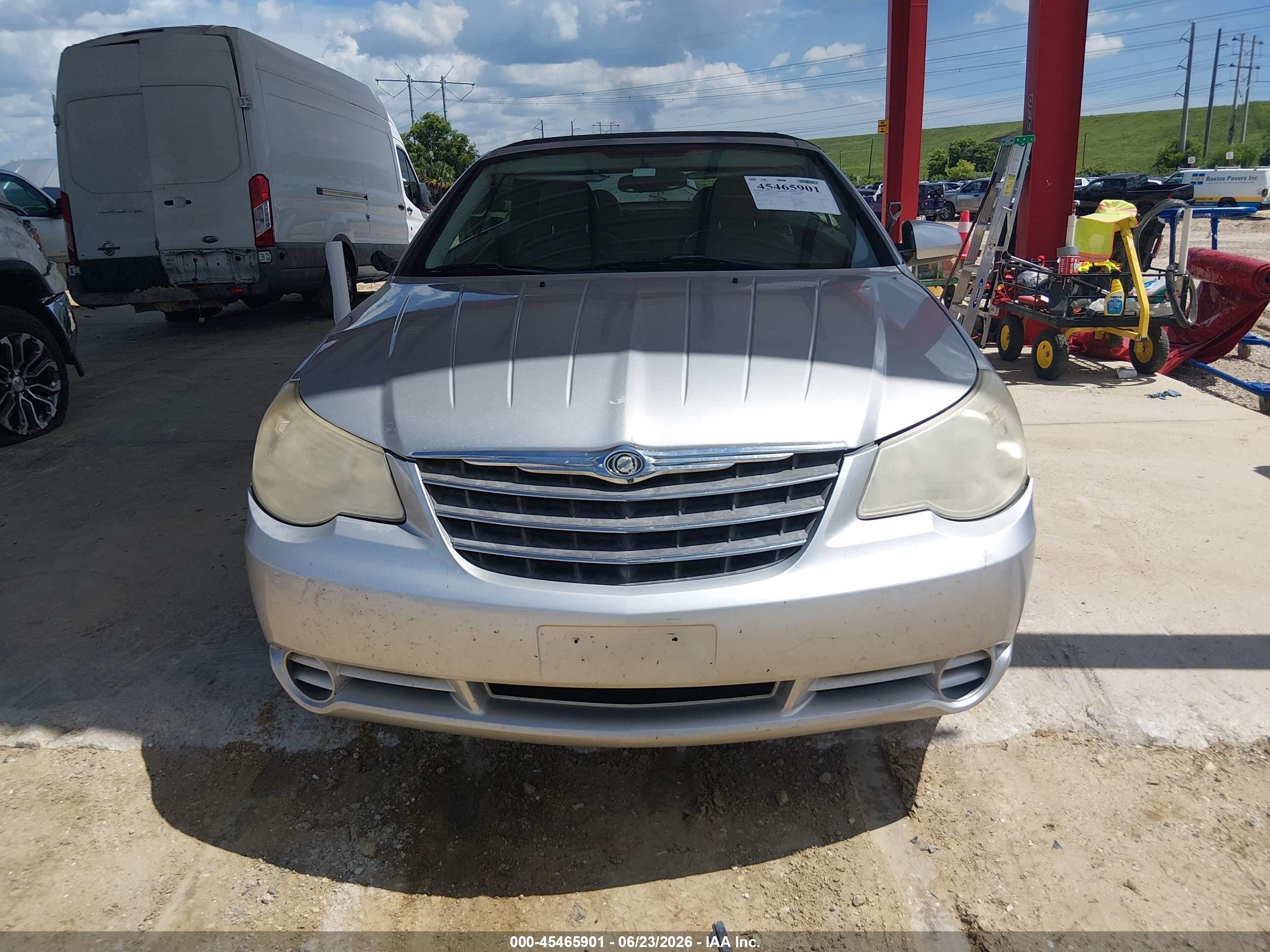 2008 Chrysler Sebring Touring Gray vin: 1C3LC55R28N248276