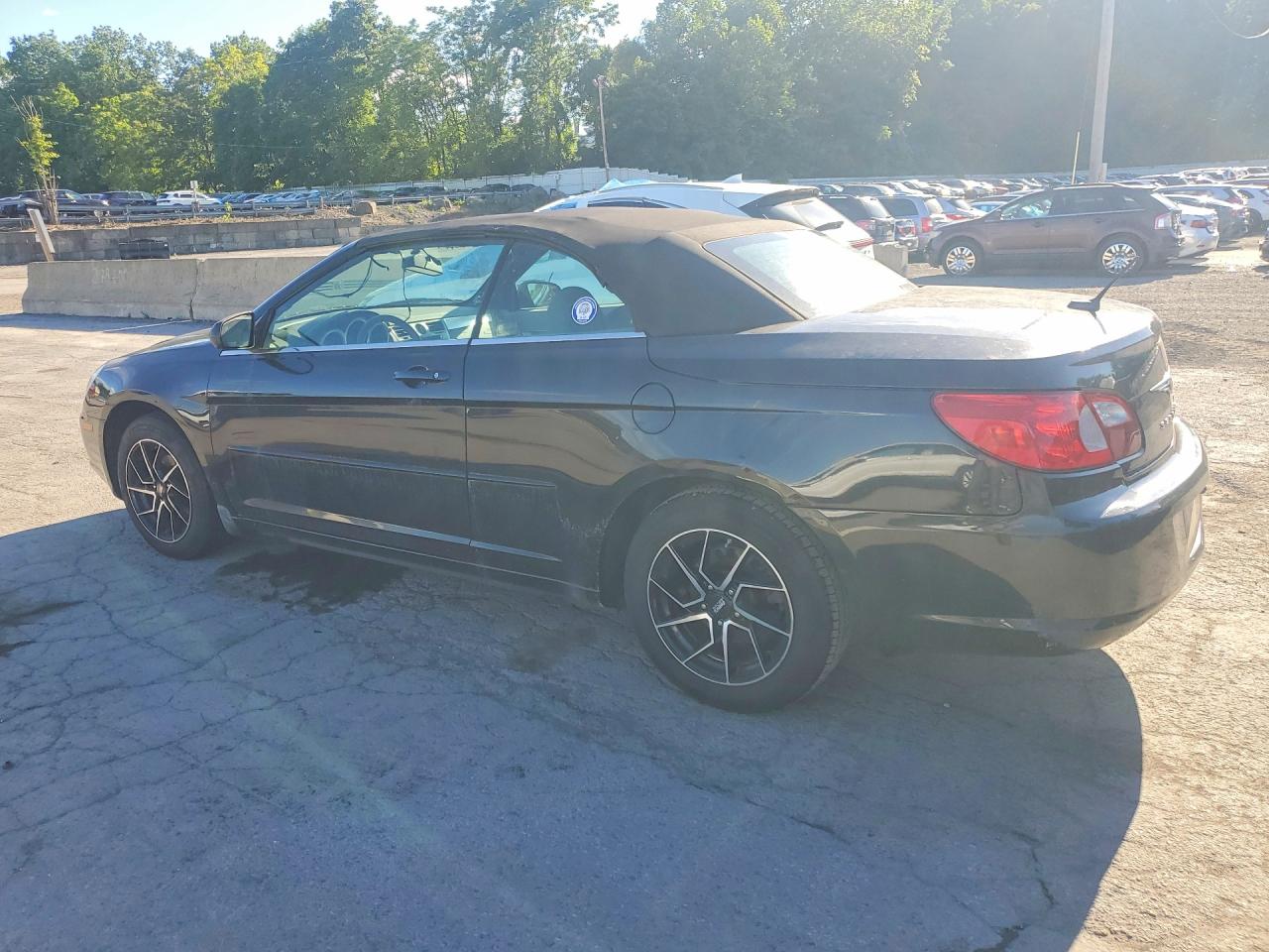 2008 Chrysler Sebring Black vin: 1C3LC55R38N128695