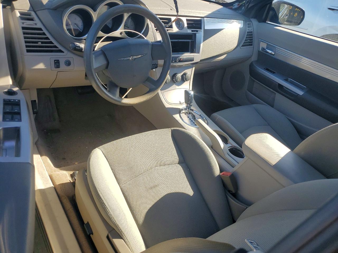 2008 Chrysler Sebring Black vin: 1C3LC55R38N128695