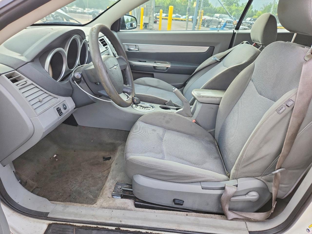 2008 Chrysler Sebring Touring White vin: 1C3LC55R58N294653