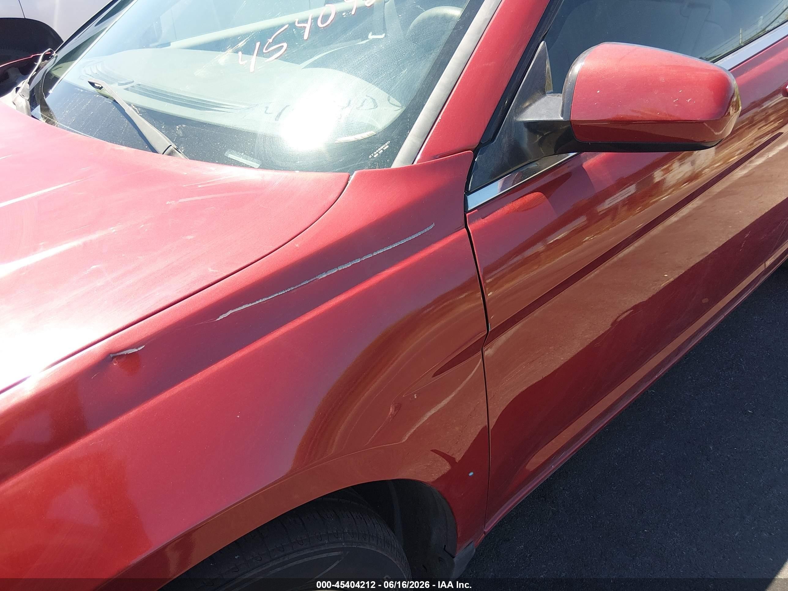 2008 Chrysler Sebring Touring Red vin: 1C3LC55R68N643531