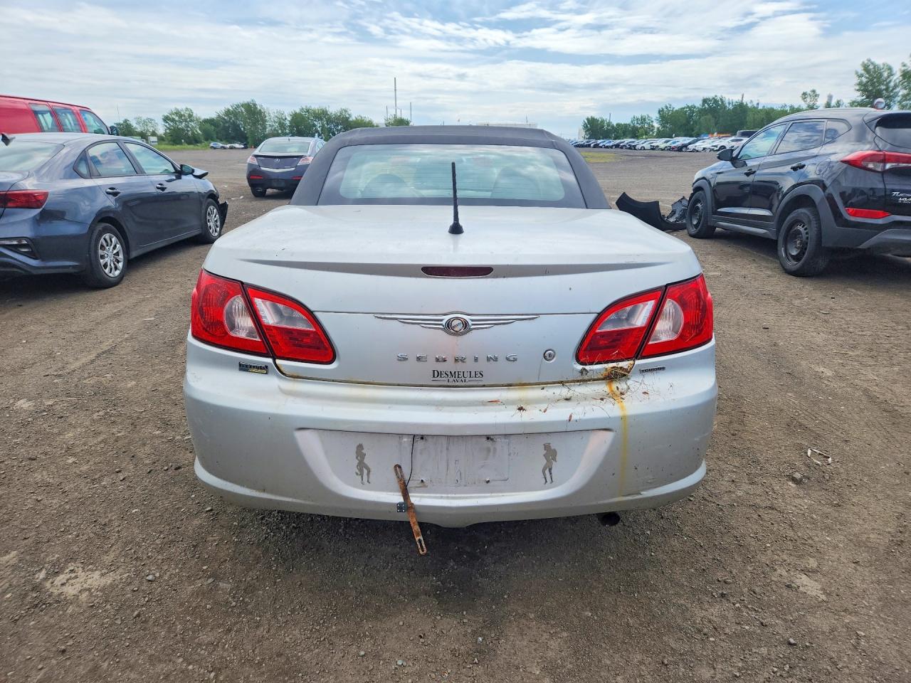 2008 Chrysler Sebring Touring Серый vin: 1C3LC55R78N258303