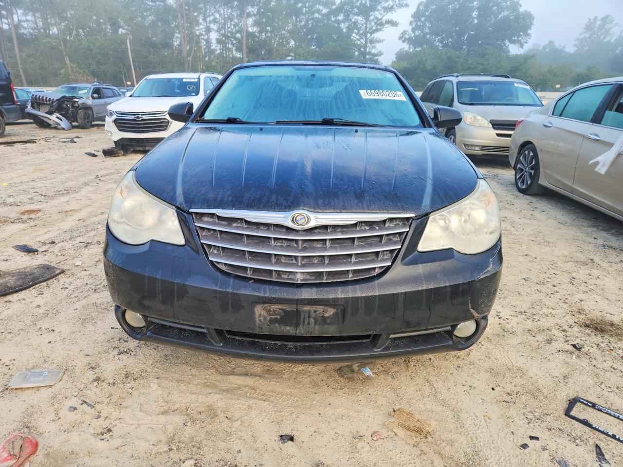 2008 Chrysler Sebring Touring Black vin: 1C3LC55R88N689703