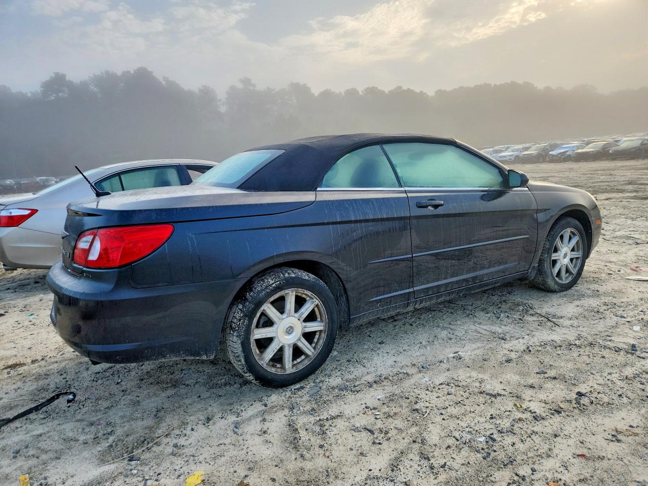 2008 Chrysler Sebring Touring Black vin: 1C3LC55R88N689703