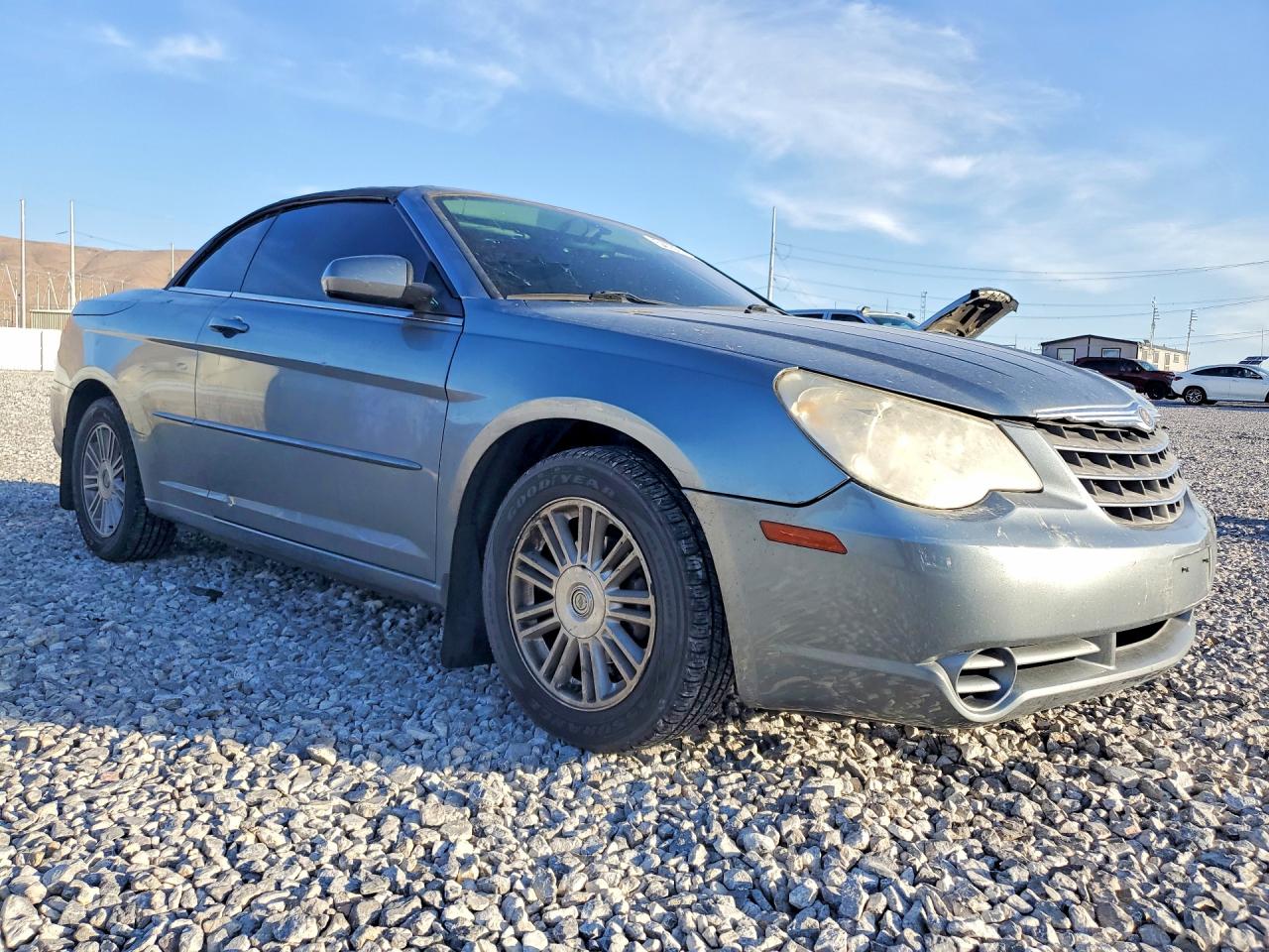 2008 Chrysler Sebring Touring Blue vin: 1C3LC55R88N693458