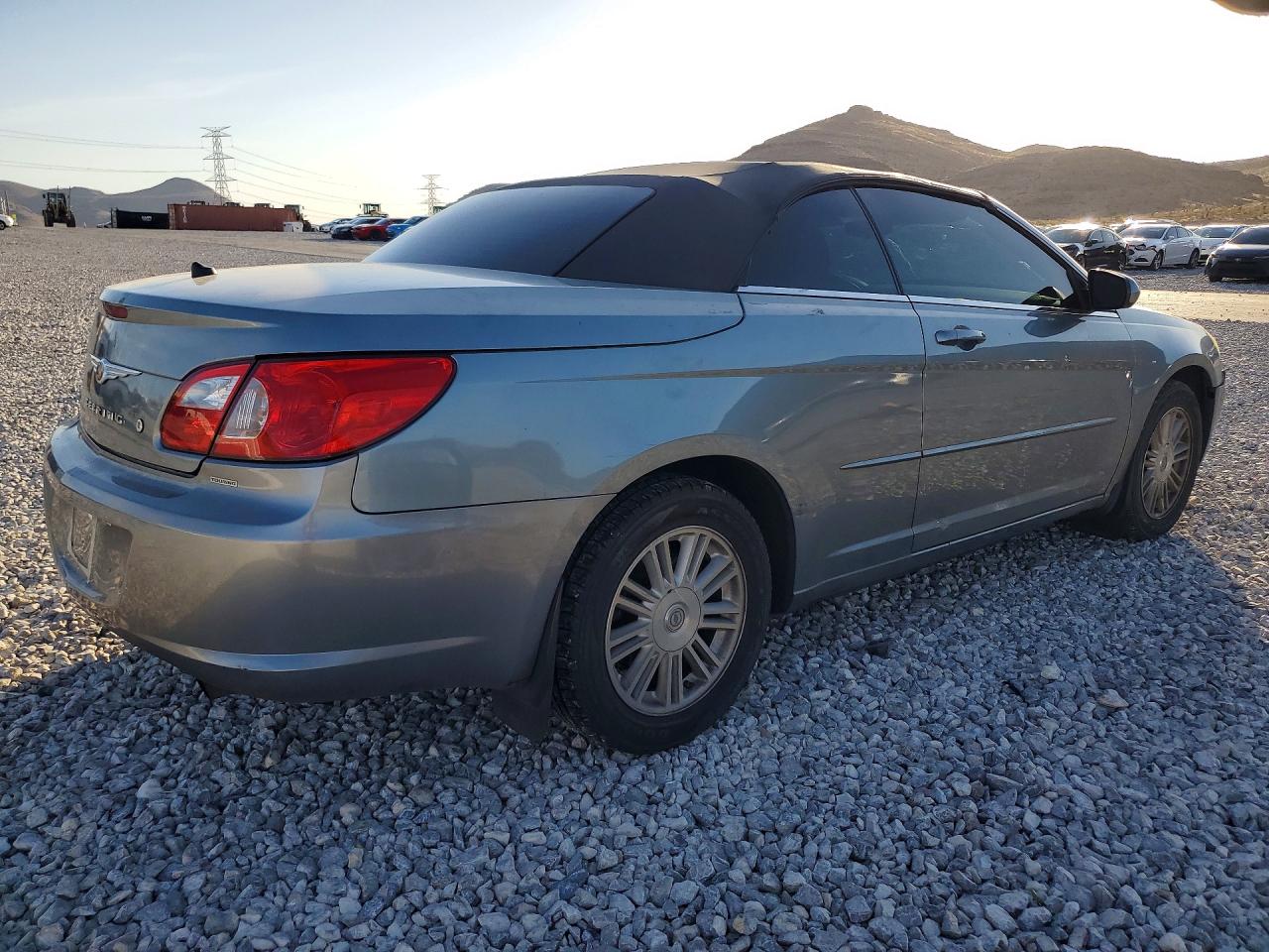 2008 Chrysler Sebring Touring Blue vin: 1C3LC55R88N693458