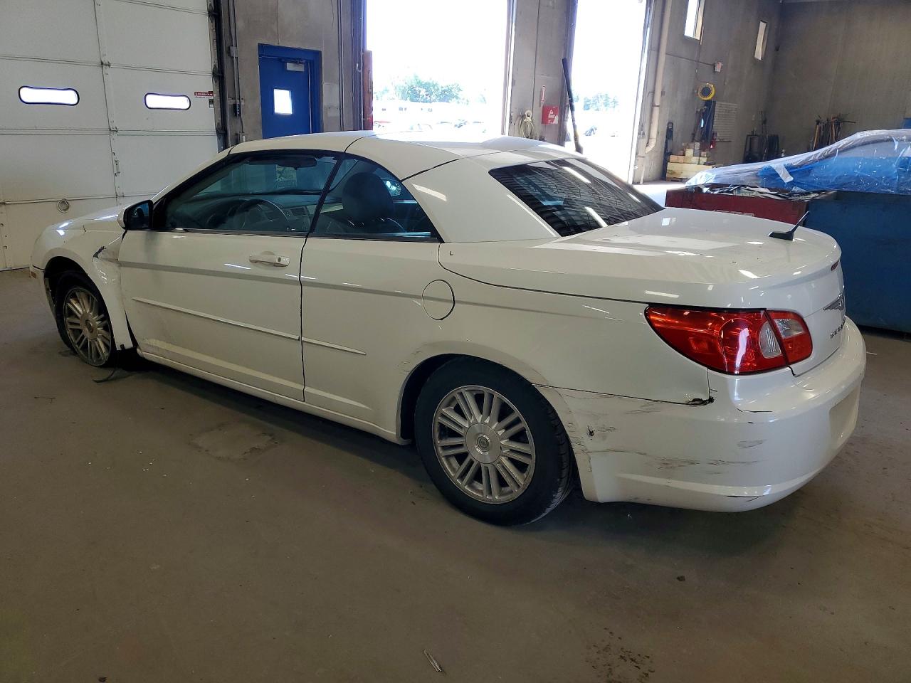 2008 Chrysler Sebring Touring White vin: 1C3LC55R98N273174