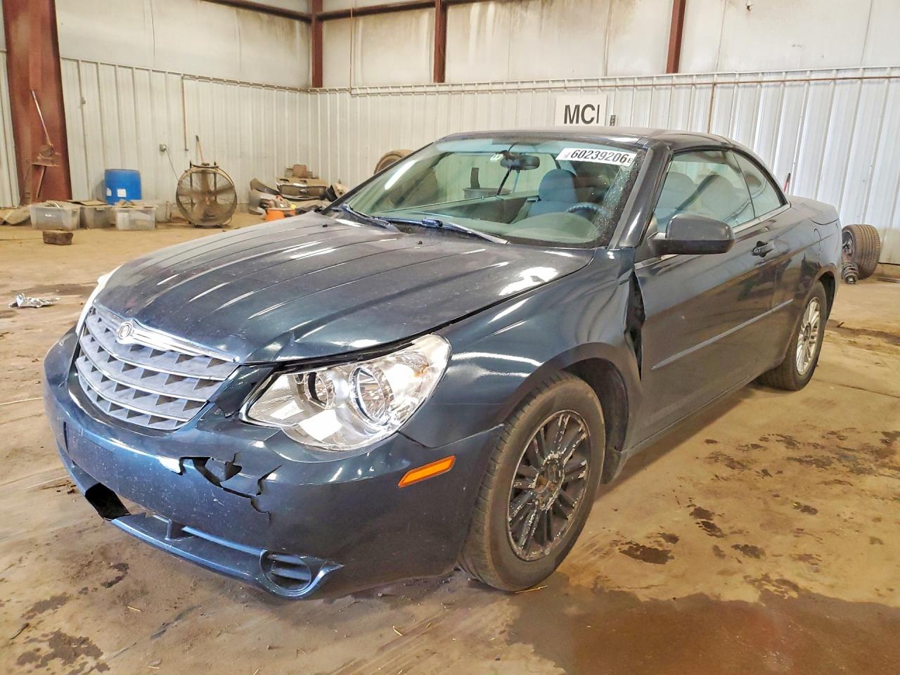 2008 Chrysler Sebring Touring Blue vin: 1C3LC55RX8N260840