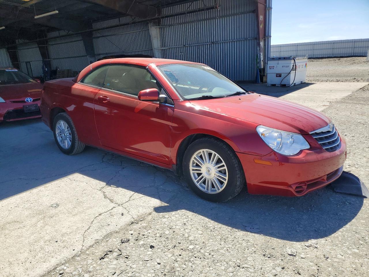 2008 Chrysler Sebring Red vin: 1C3LC55RX8N643564