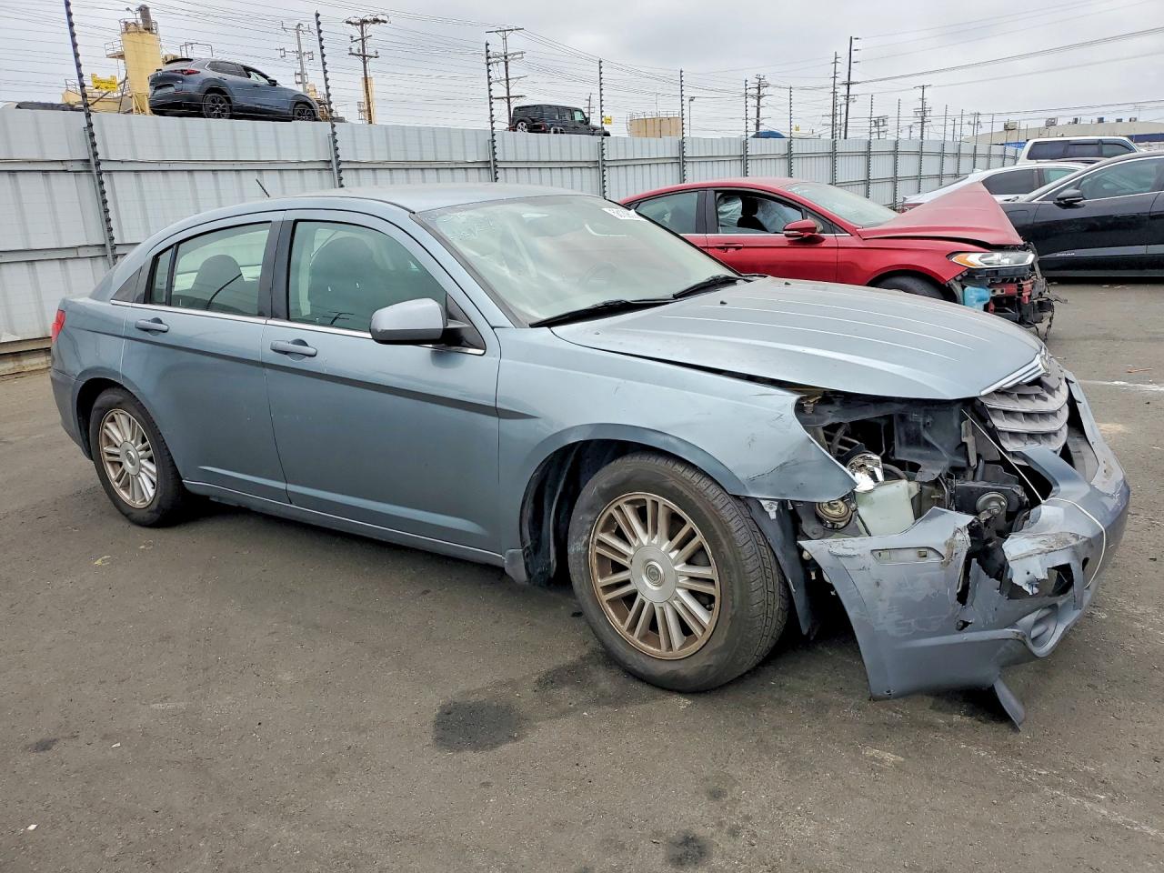 2009 Chrysler Sebring Touring Blue vin: 1C3LC56B19N525194