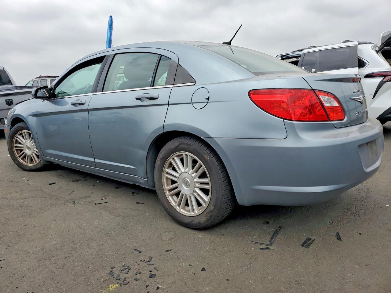 2009 Chrysler Sebring Touring Blue vin: 1C3LC56B19N525194