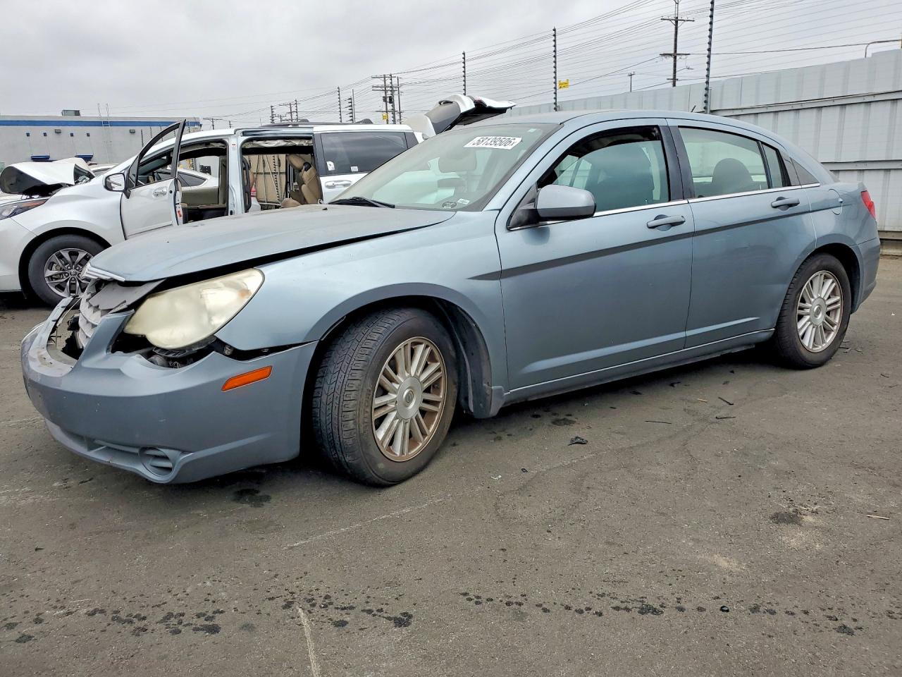 2009 Chrysler Sebring Touring Blue vin: 1C3LC56B19N525194