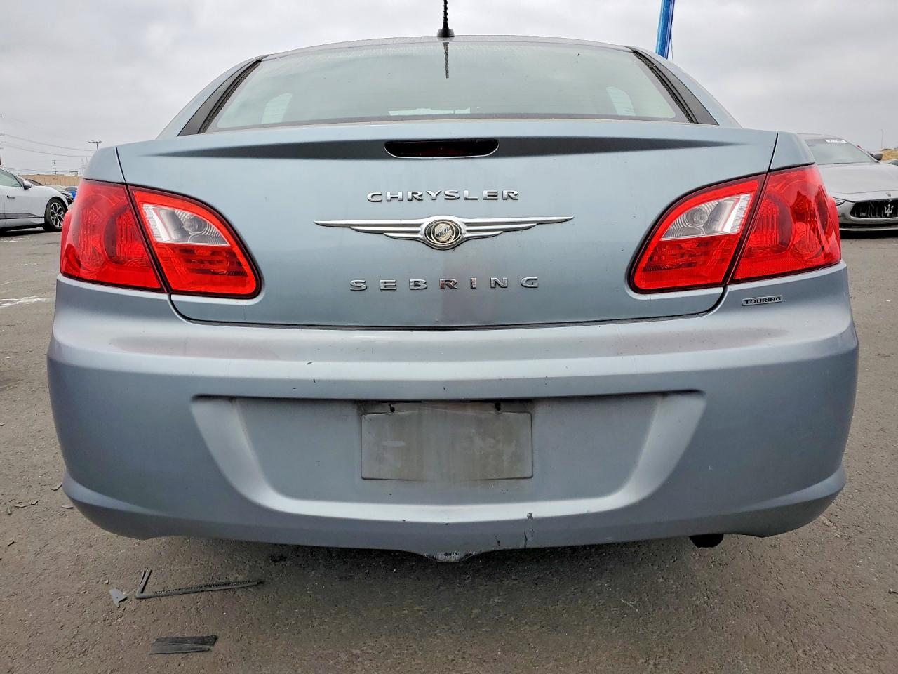 2009 Chrysler Sebring Touring Blue vin: 1C3LC56B19N525194