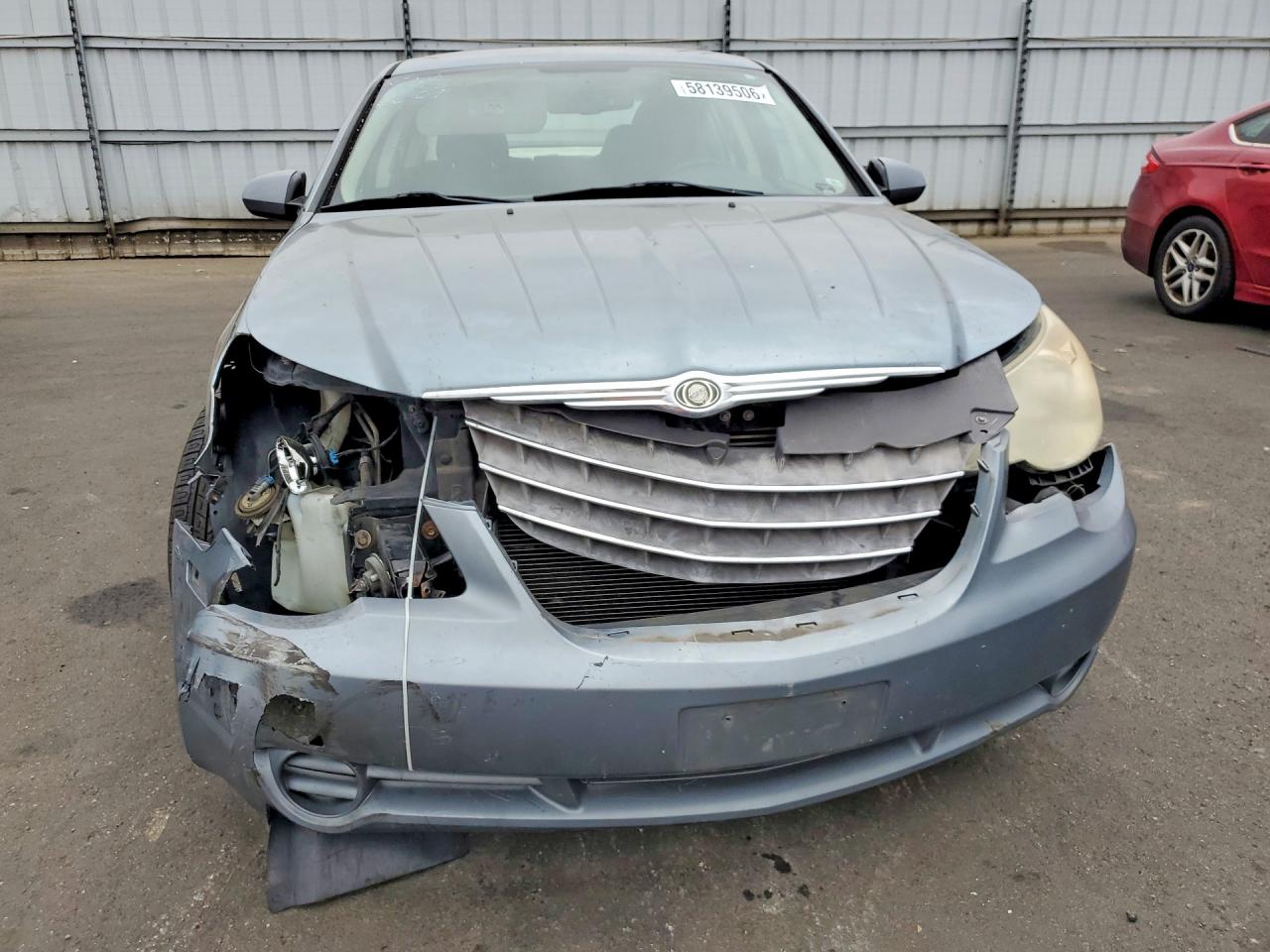 2009 Chrysler Sebring Touring Blue vin: 1C3LC56B19N525194